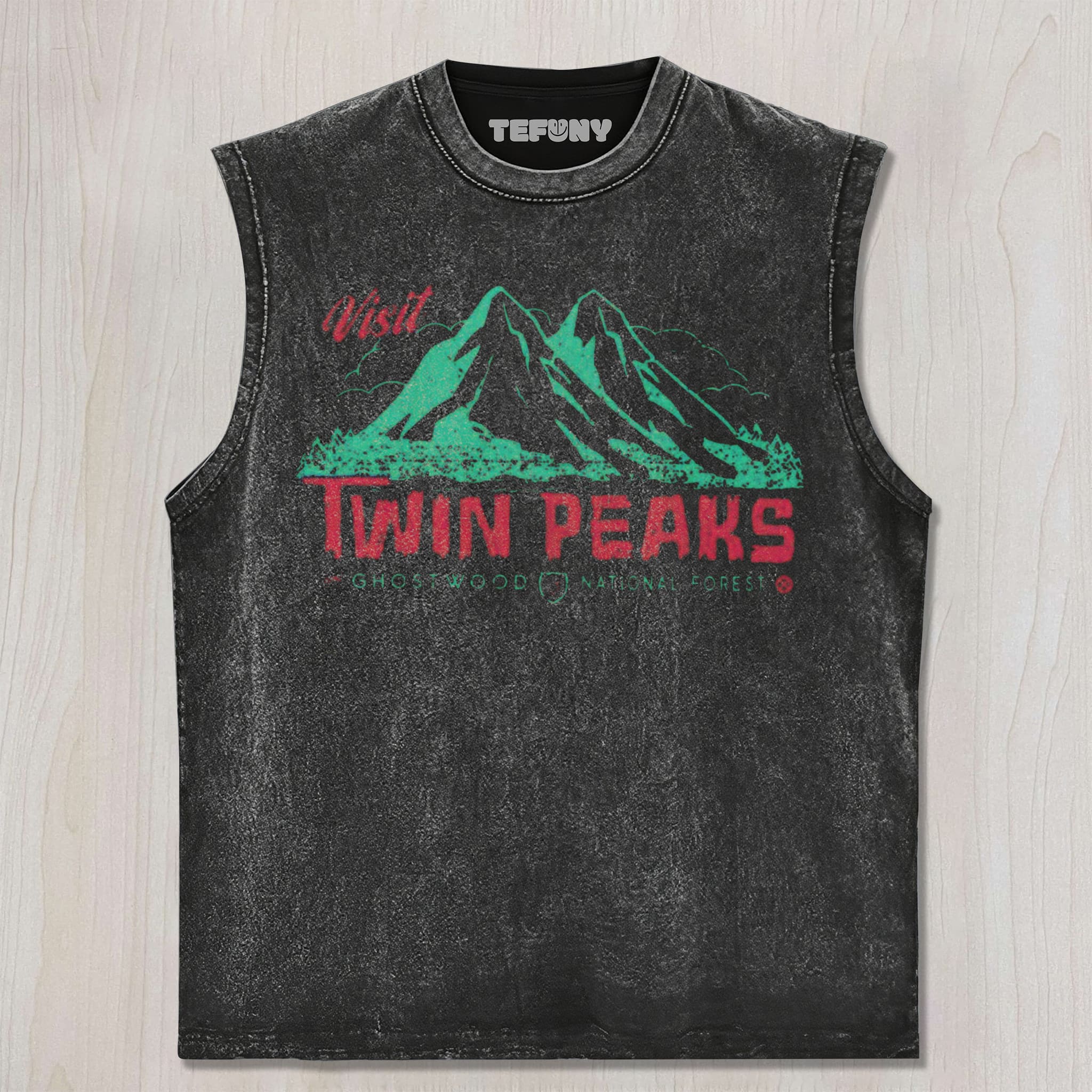 TWIN PEAKS FIRE WALK WITH ME V8 UNISEX TEE, TANK TOP, LAYERED LS, SWEATSHIRT & HOODIE