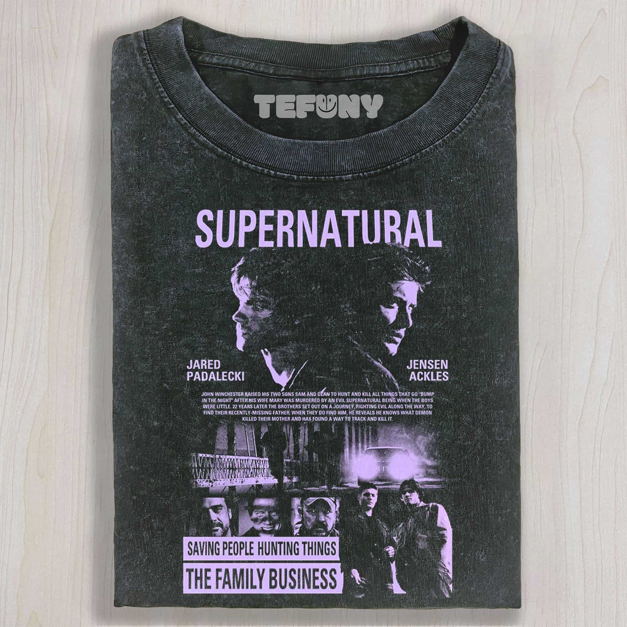 TWO BROTHERS PURPLE RETRO UNISEX TEE, TANK TOP, LAYERED LS, SWEATSHIRT & HOODIE