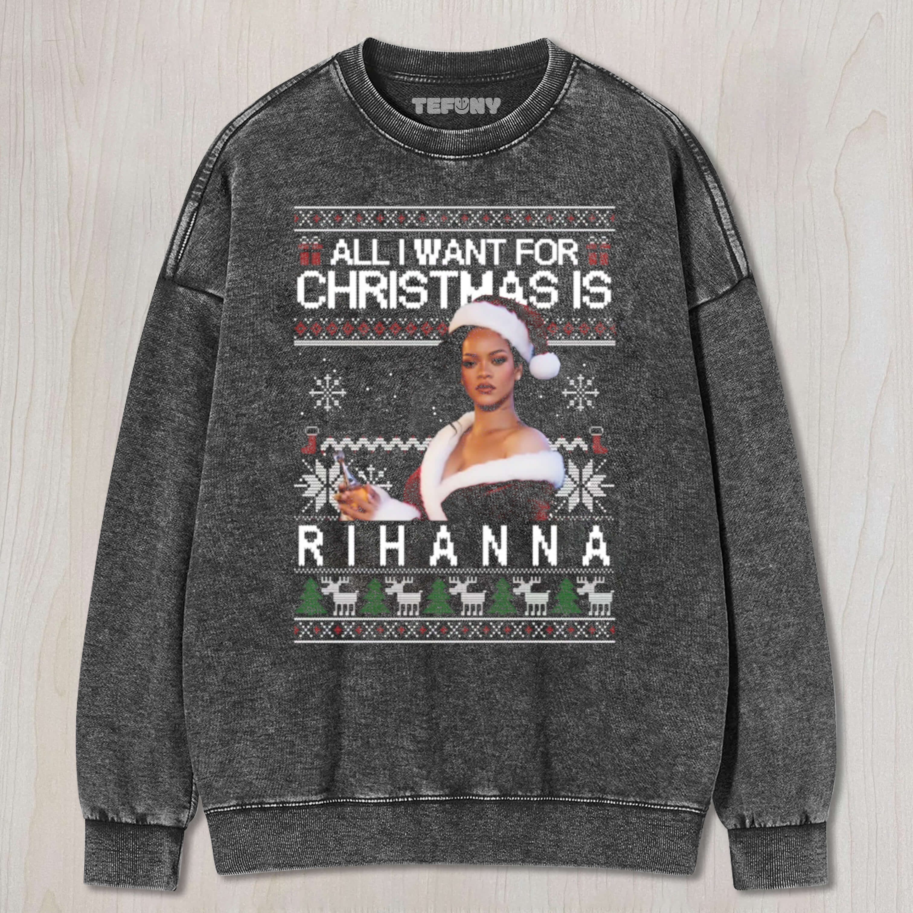 UGLY CHRISTMAS RIHANNA TEE & SWEAT & HOOD