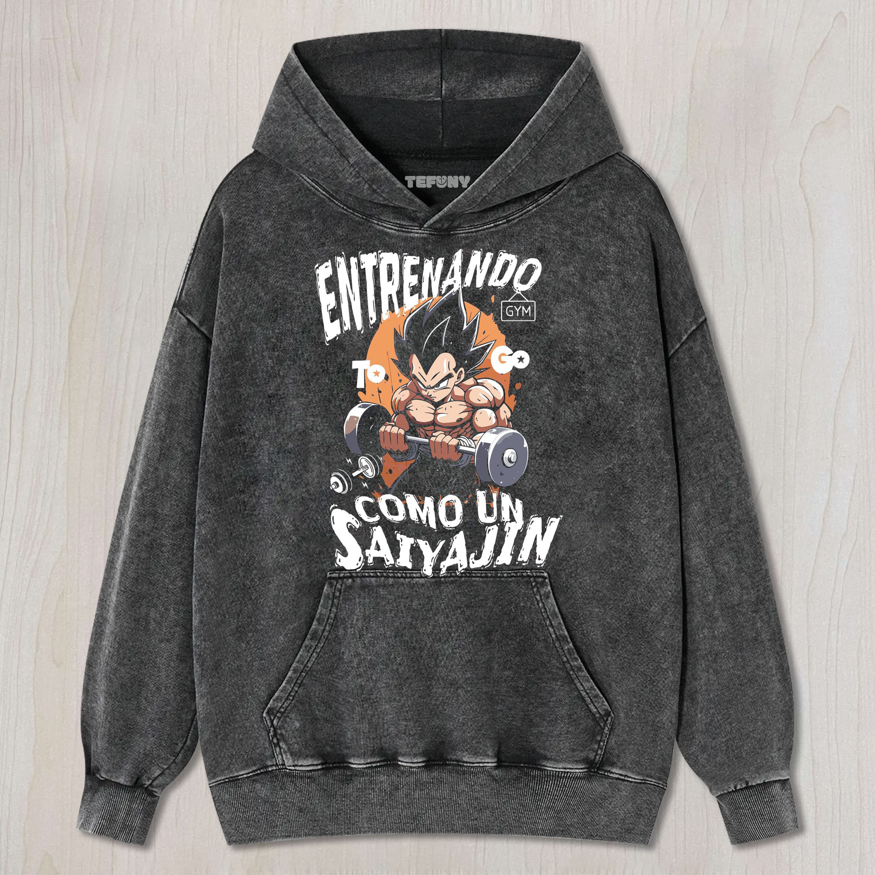 VEGETA GYM TEE & SWEAT & HOOD