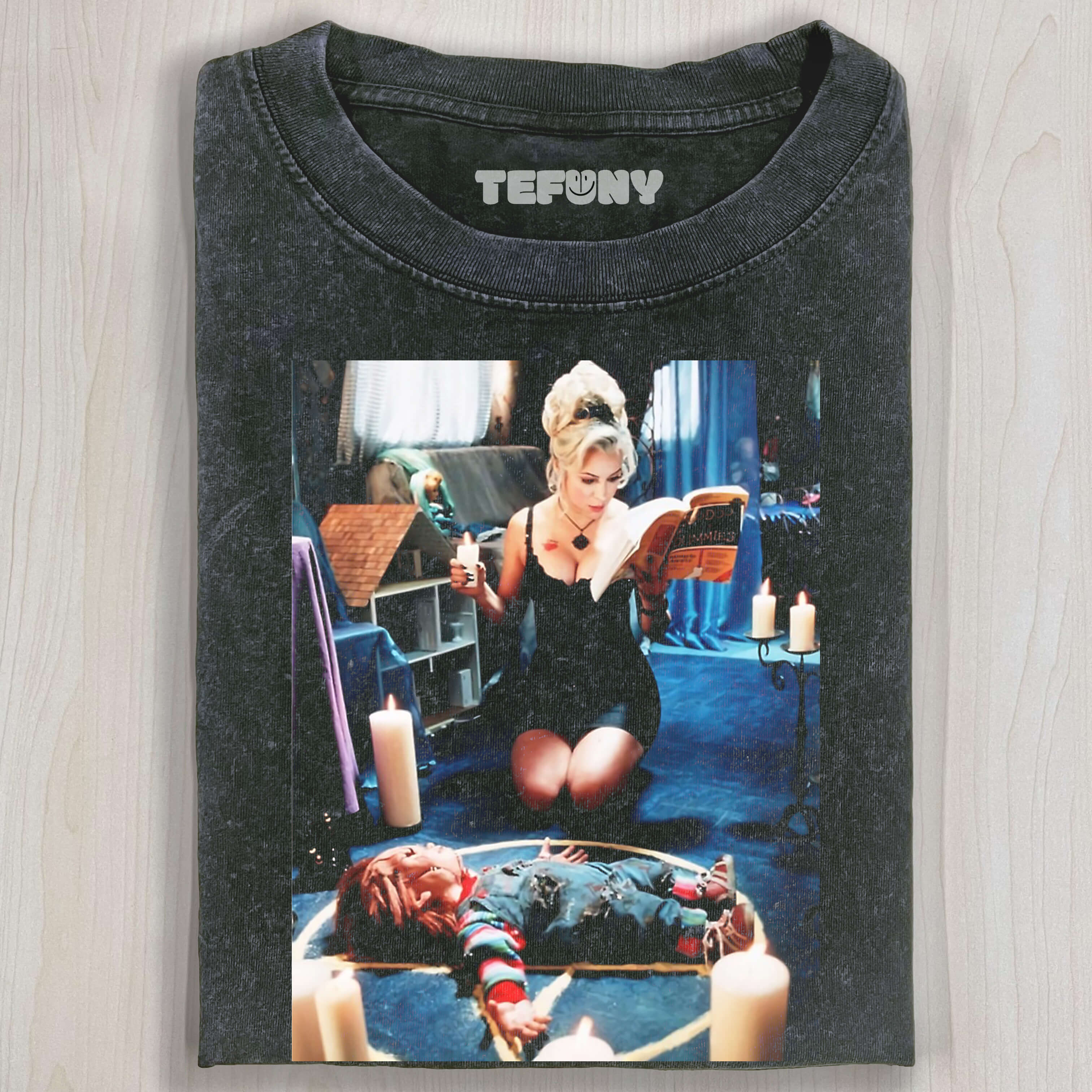 VERTREIBUNG VON CHUCKY DOLL DÄMONEN T-SHIRT