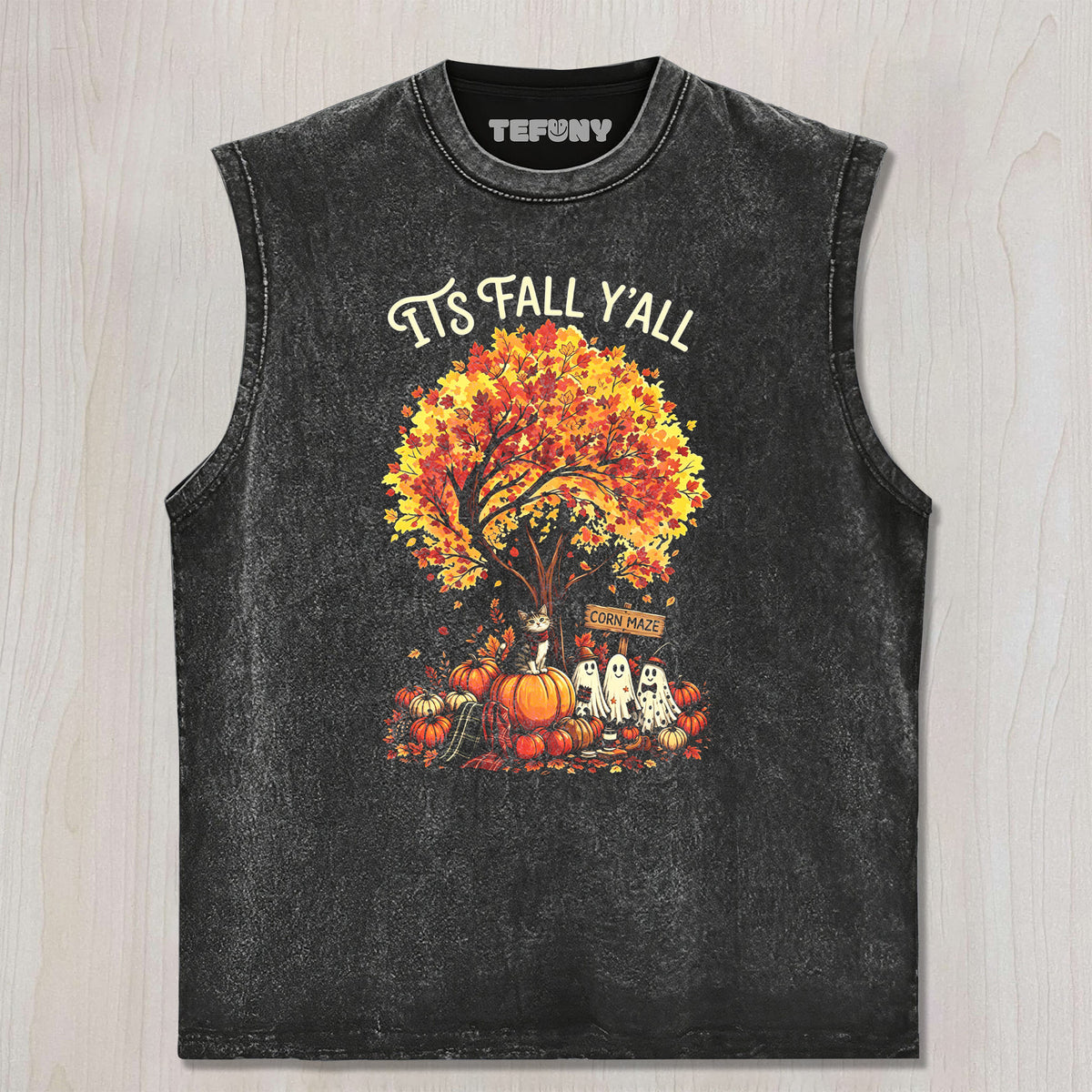 VINTAGE HALLOWEEN V5 UNISEX TEE, TANK TOP, LAYERED LS, SWEATSHIRT & HOODIE