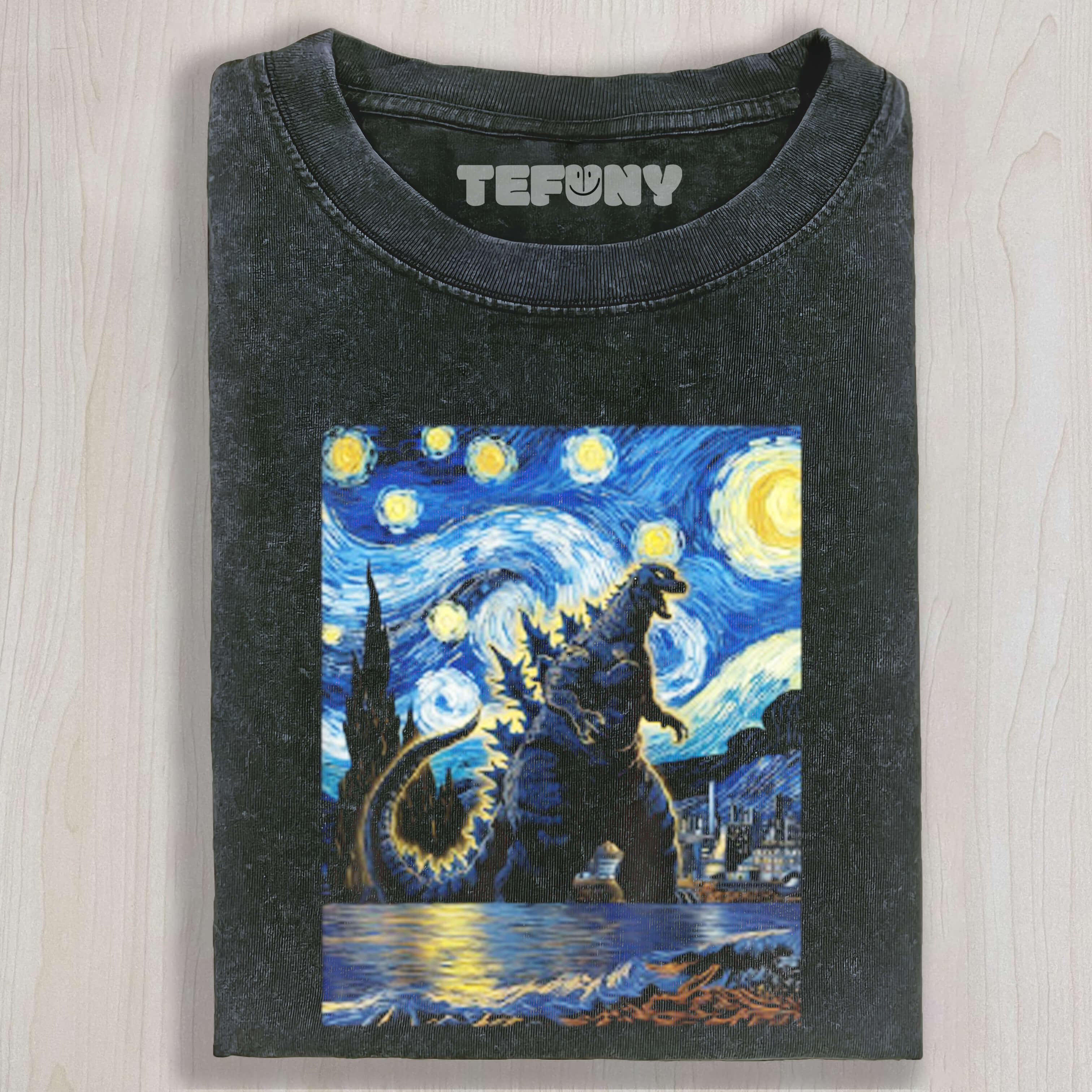 VINTAGE JAPANESE MONSTER KAIJU GOZILA TEE & SWEAT & HOOD