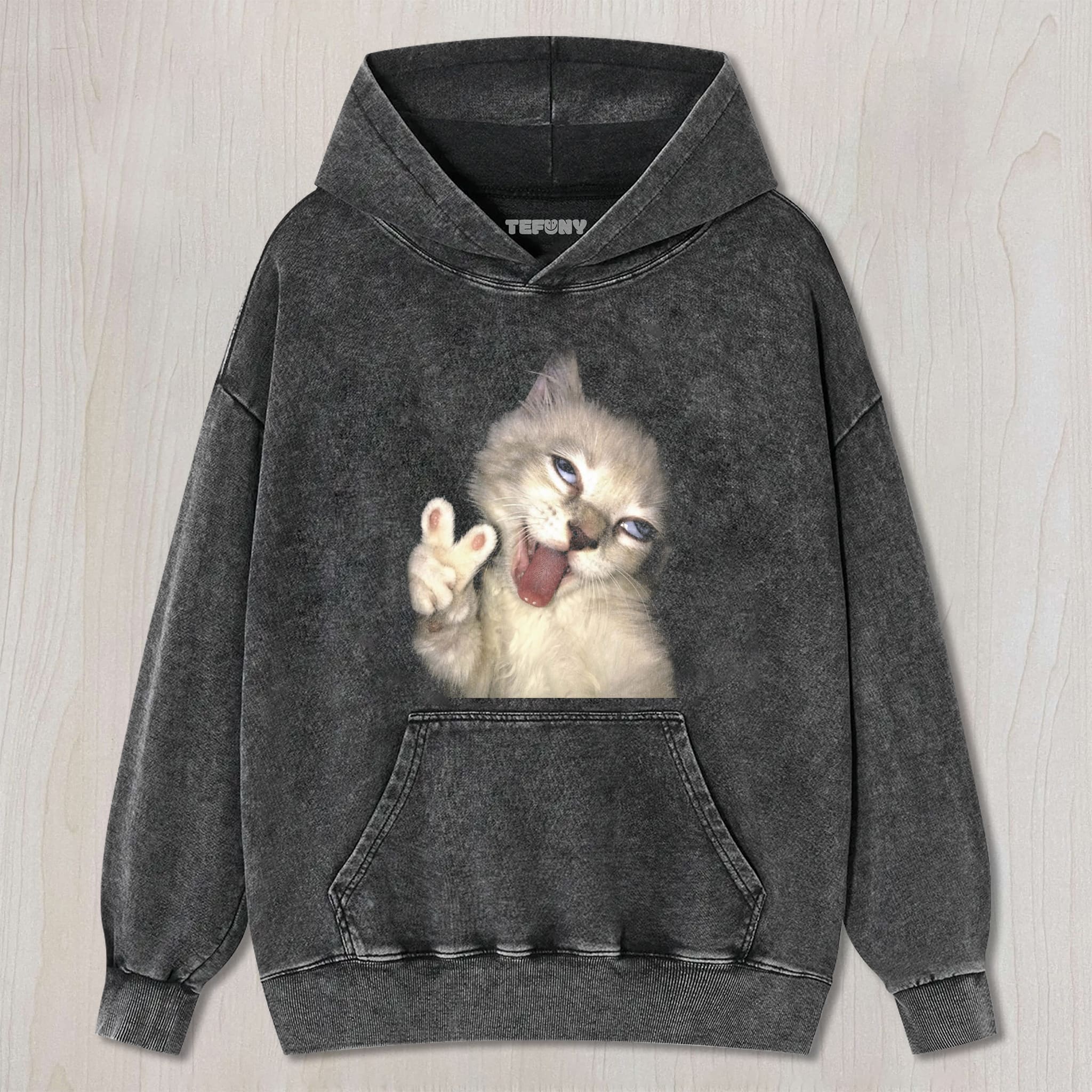 WACKY CAT UNISEX TEE, TANK TOP, LAYERED LS, SWEATSHIRT & HOODIE