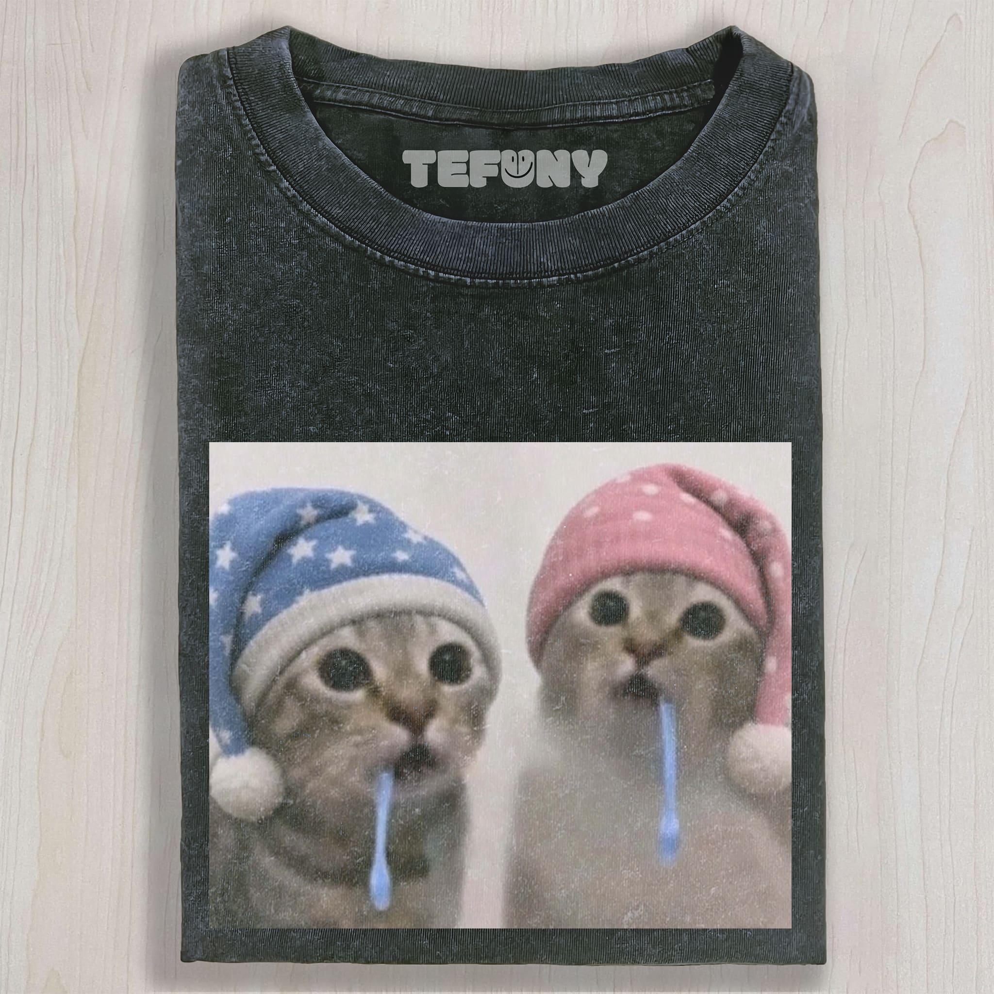 WACKY CAT UNISEX TEE, TANK TOP, LAYERED LS, SWEATSHIRT & HOODIE