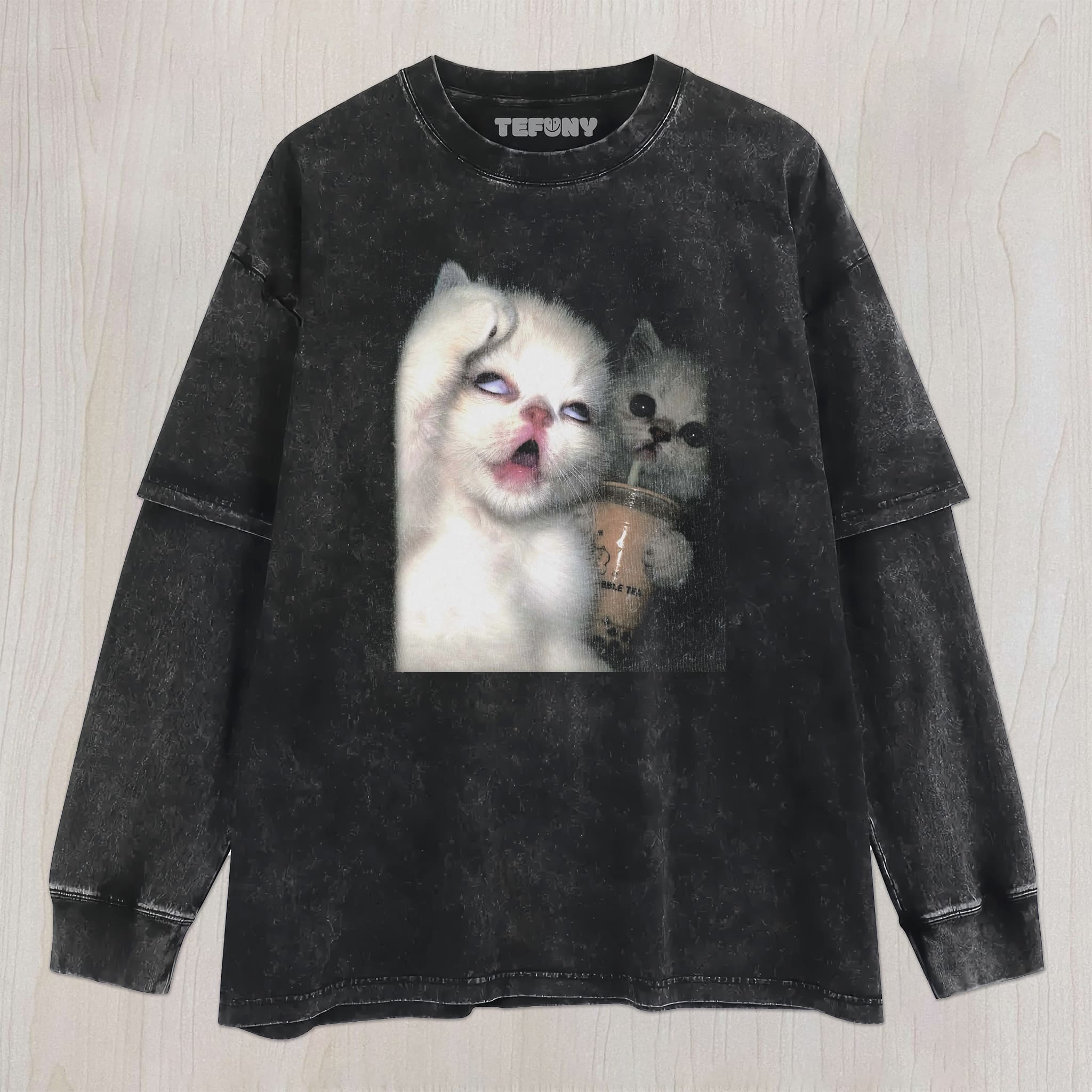 WACKY CATV1 UNISEX TEE, TANK TOP, LAYERED LS, SWEATSHIRT & HOODIE