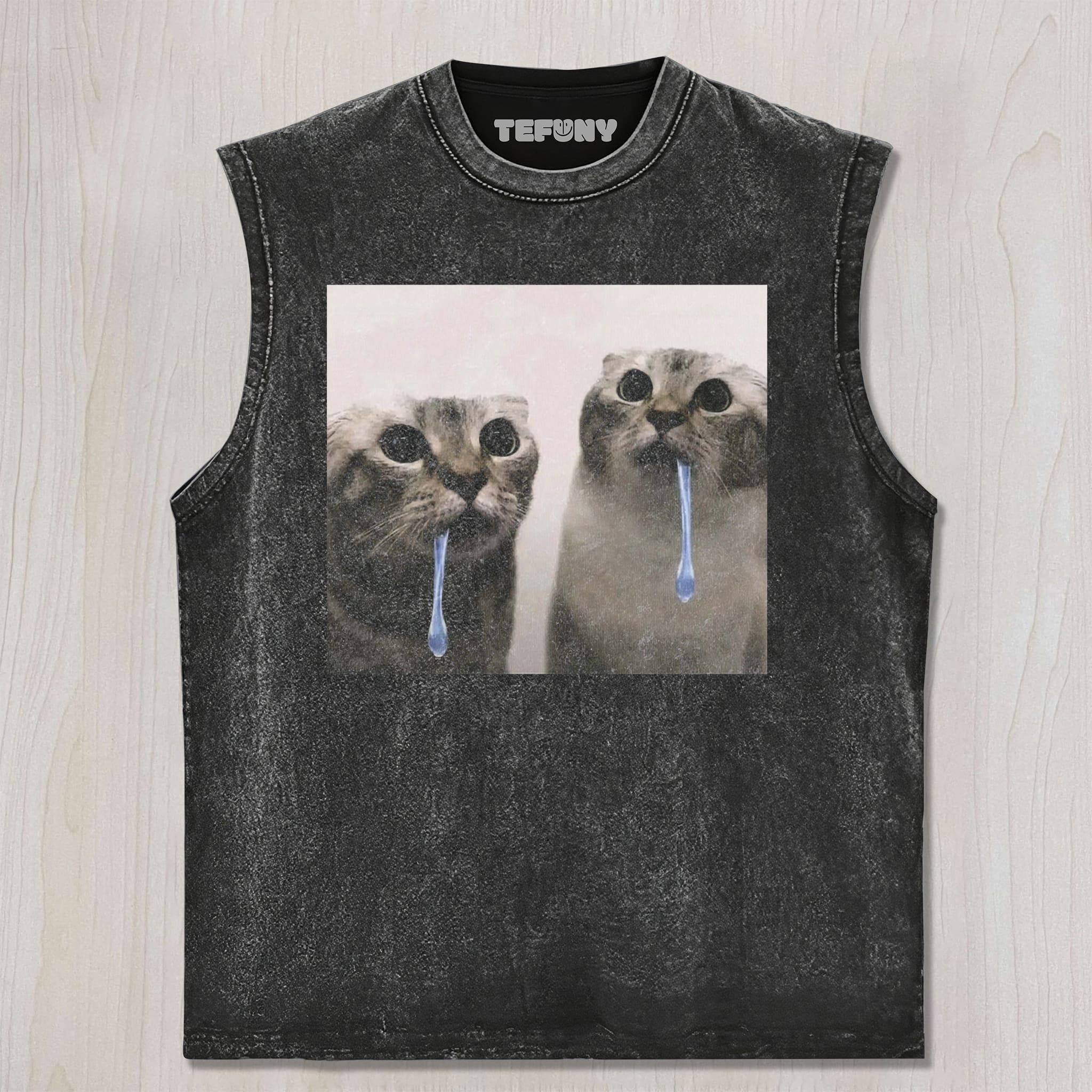 WACKY CATV1 UNISEX TEE, TANK TOP, LAYERED LS, SWEATSHIRT & HOODIE