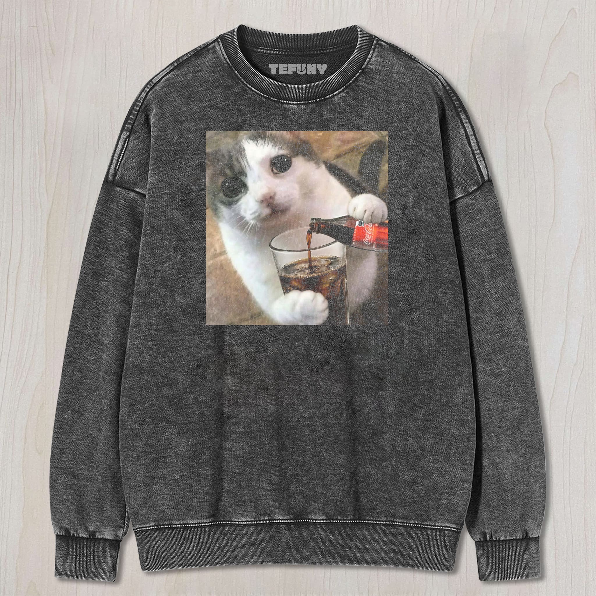 WACKY CAT V2 UNISEX TEE, TANK TOP, LAYERED LS, SWEATSHIRT & HOODIE