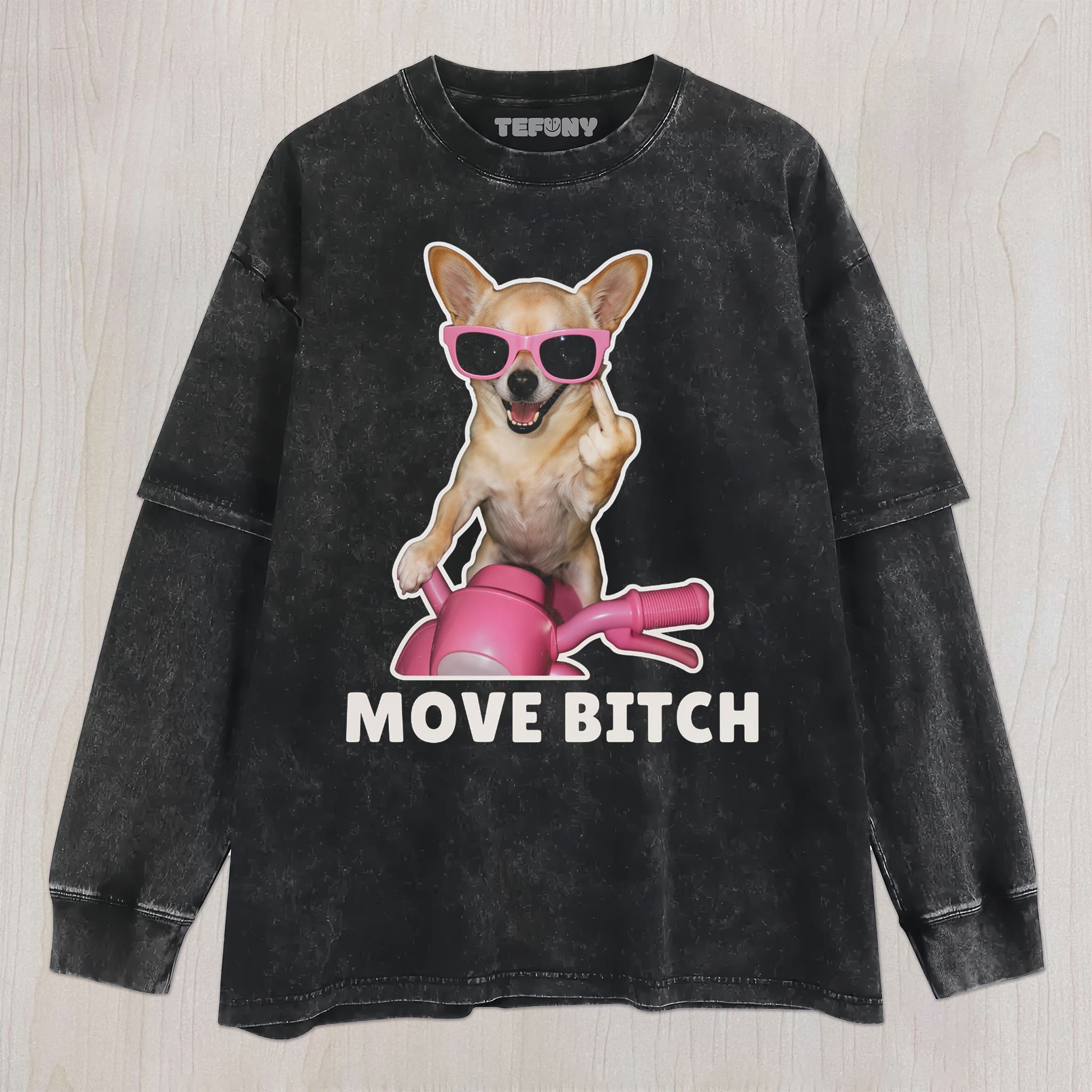 WACKY DOG V3 T-SHIRT UNISEX TEE, TANK TOP, LAYERED LS, SWEATSHIRT & HOODIE