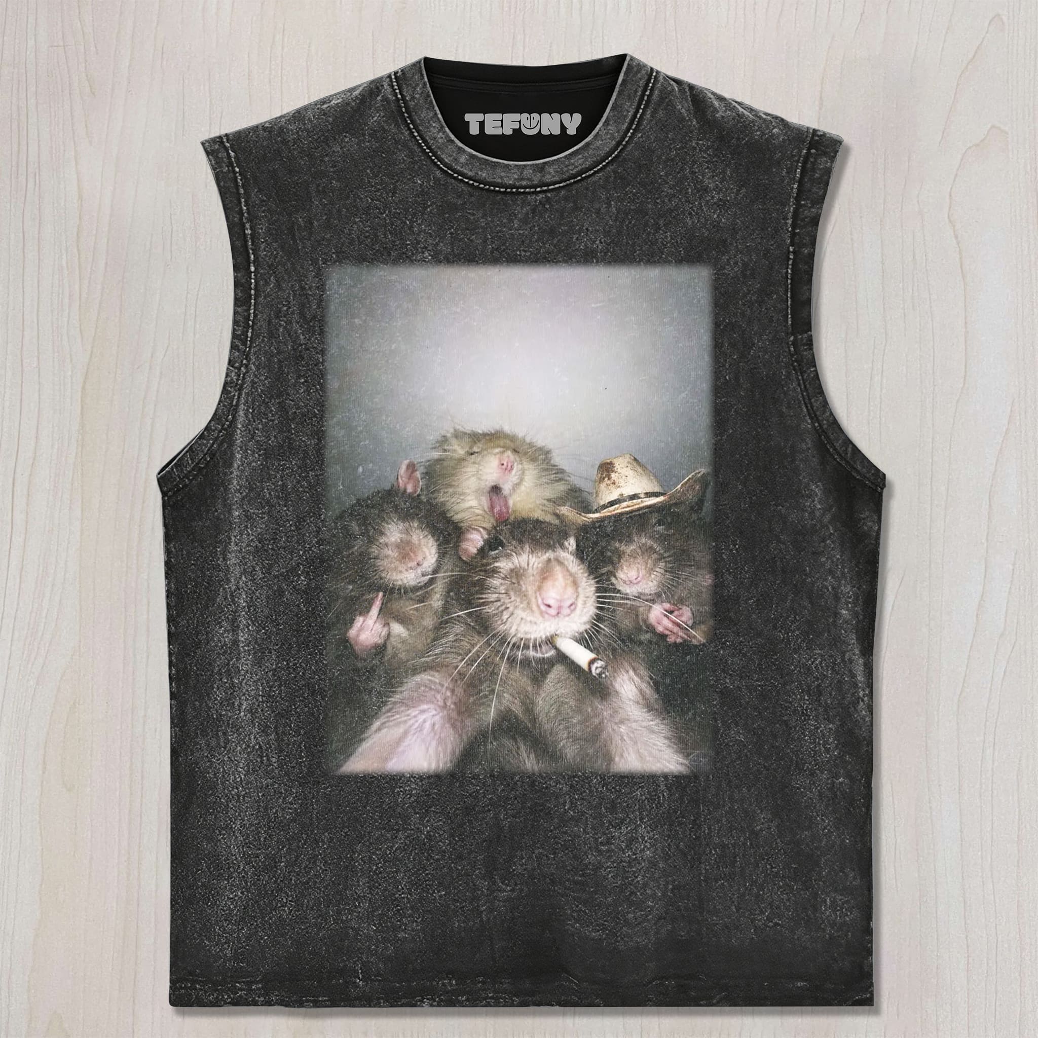 WACKY RAT V4 T-SHIRT UNISEX TEE, TANK TOP, LAYERED LS, SWEATSHIRT & HOODIE