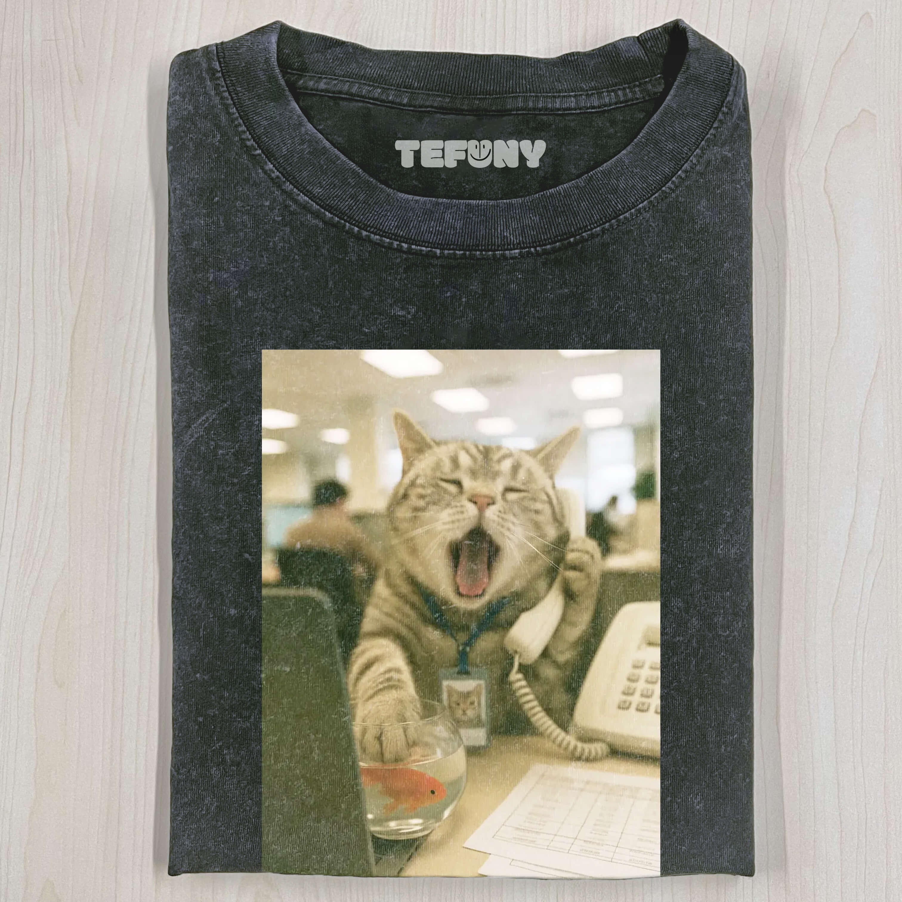 WACKY CAT T-SHIRT