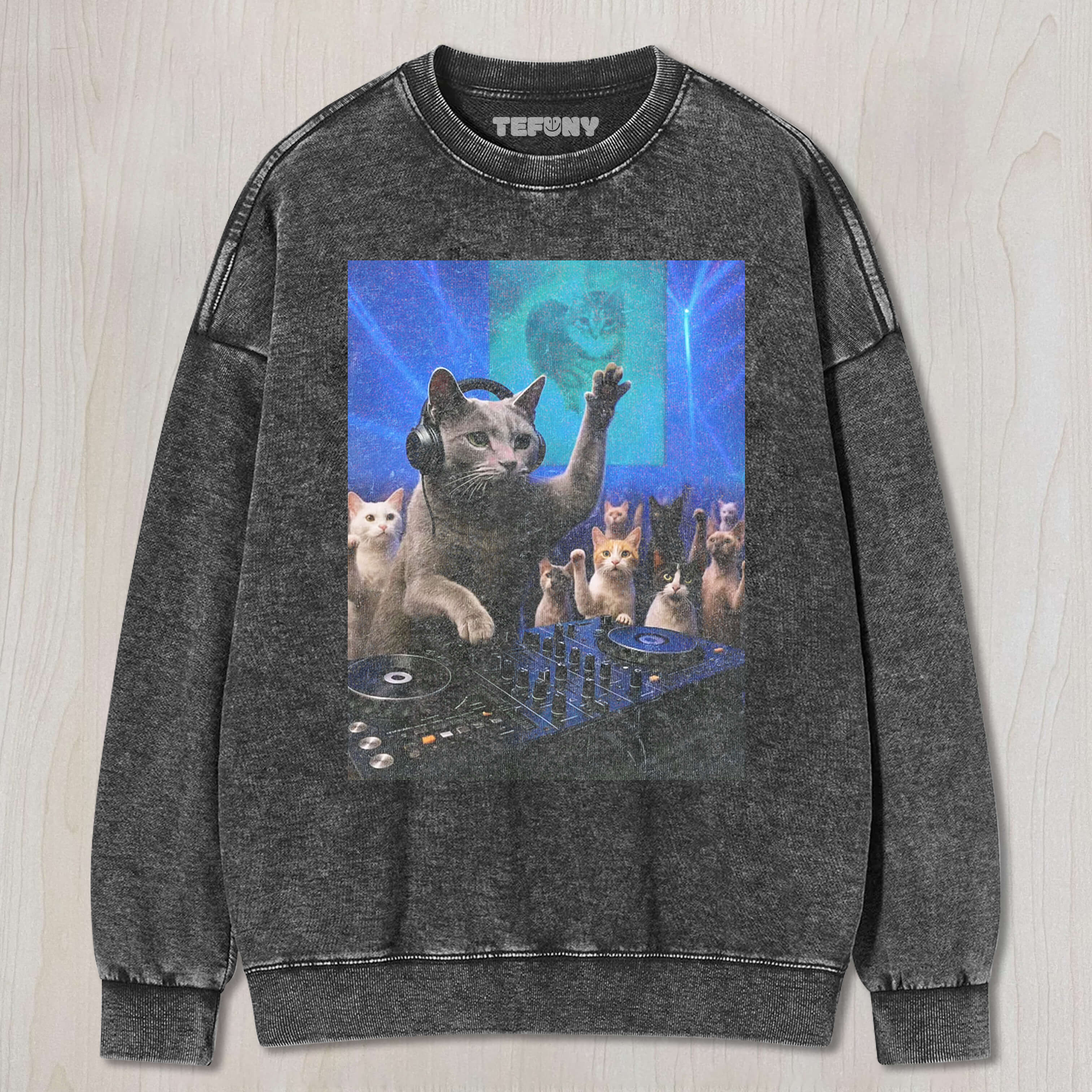 WACKY CAT V1 T-SHIRT & LONG SLEEVES & HOODIES