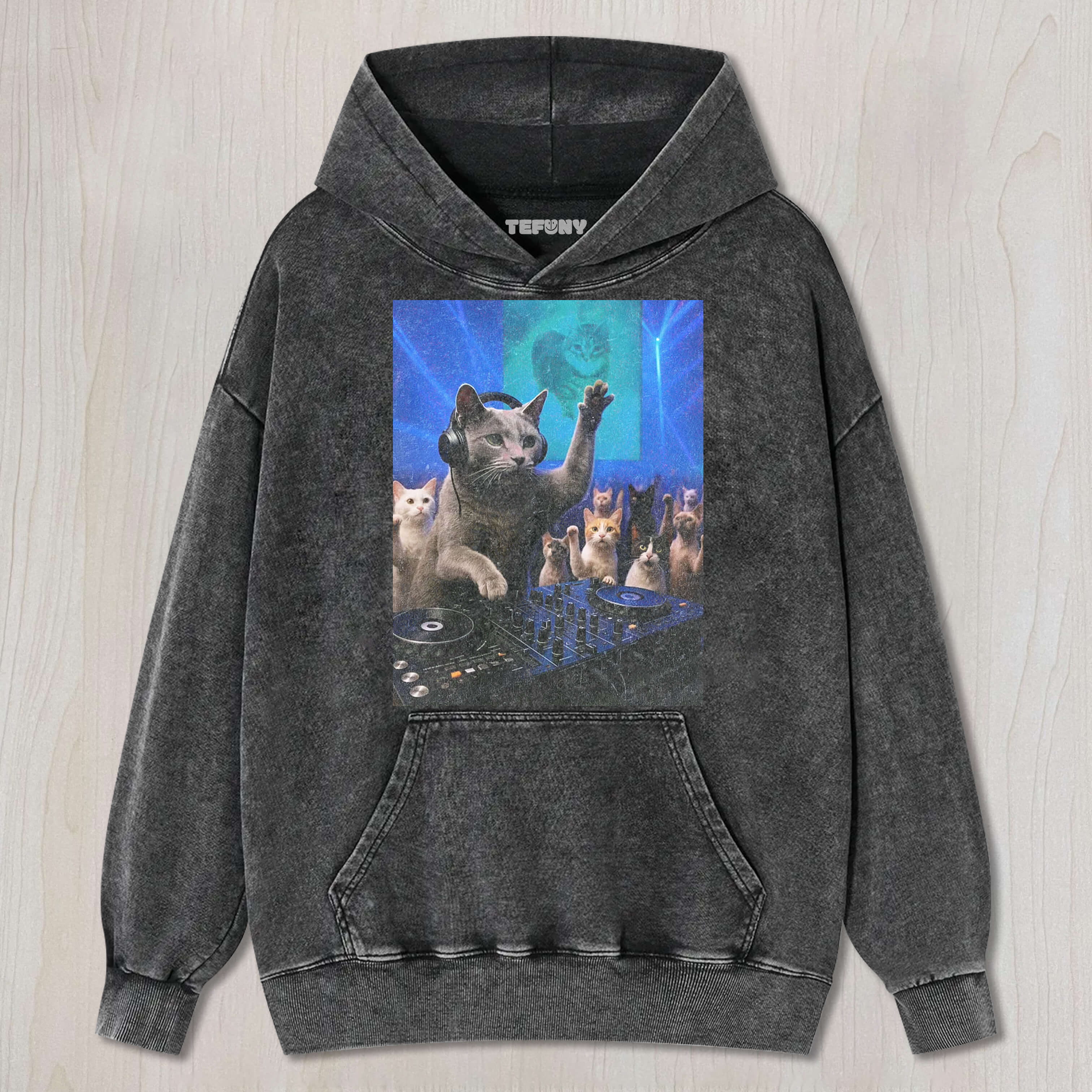 WACKY CAT V1 T-SHIRT & LONG SLEEVES & HOODIES