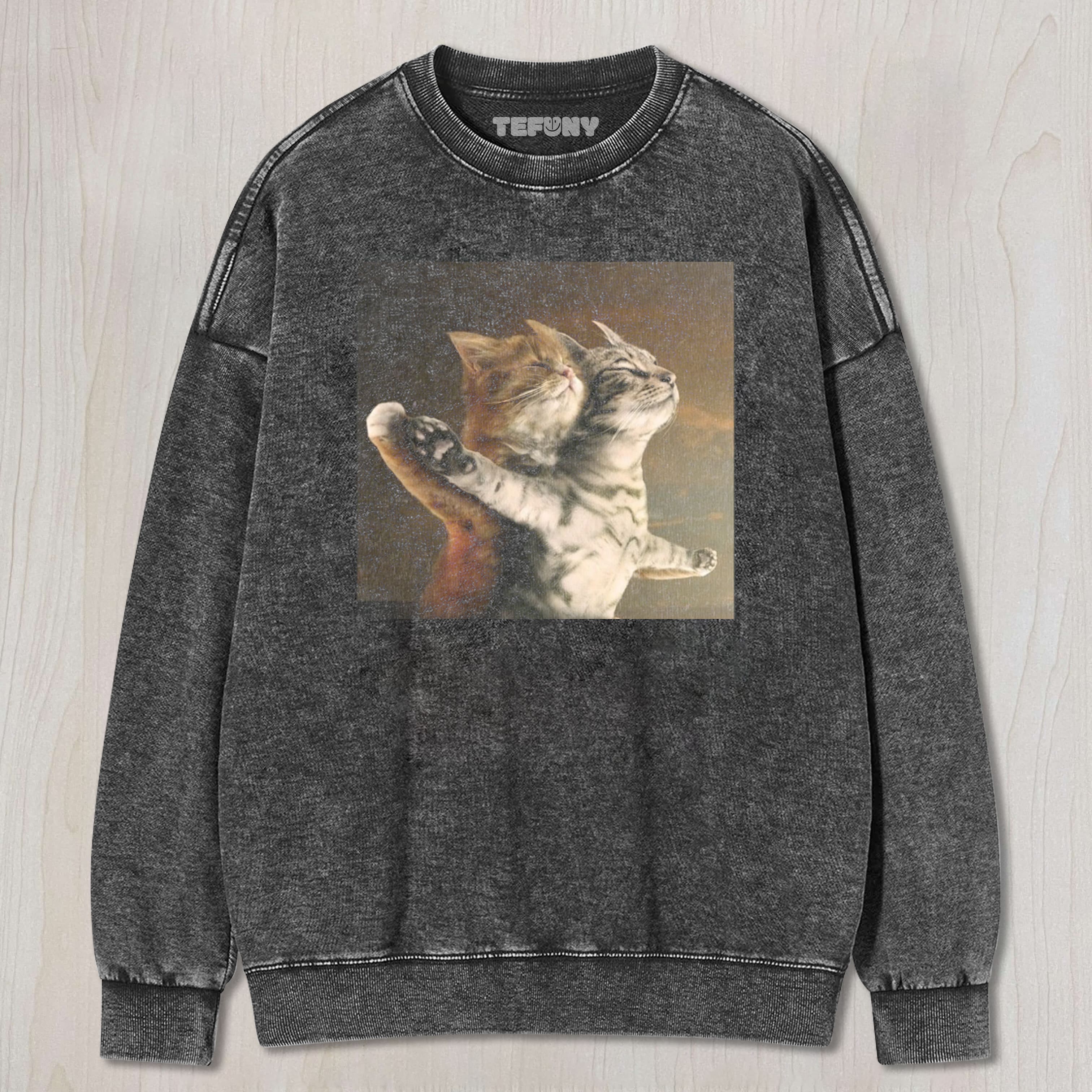 WACKY CAT TEE & SWEAT & HOOD