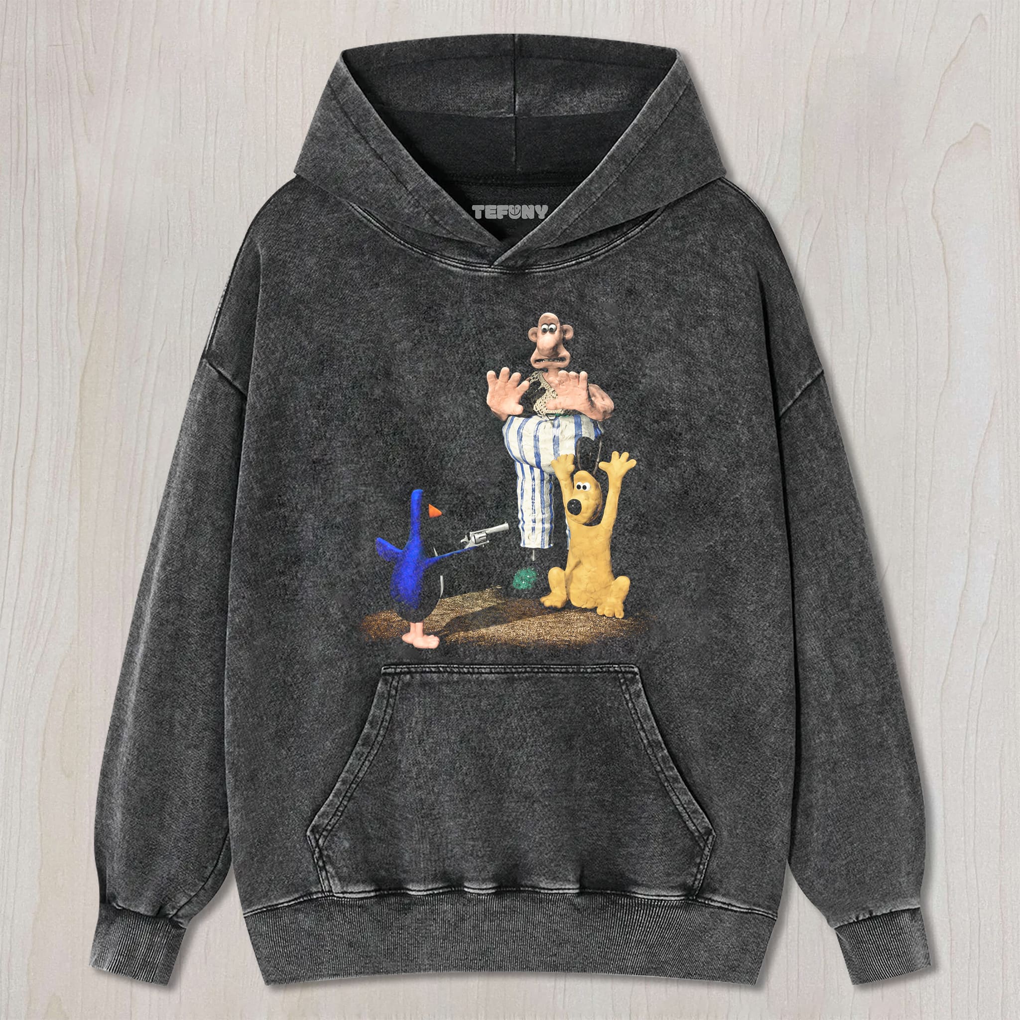 WALLACE & GROMIT UNISEX TEE, TANK TOP, LAYERED LS, SWEATSHIRT & HOODIE