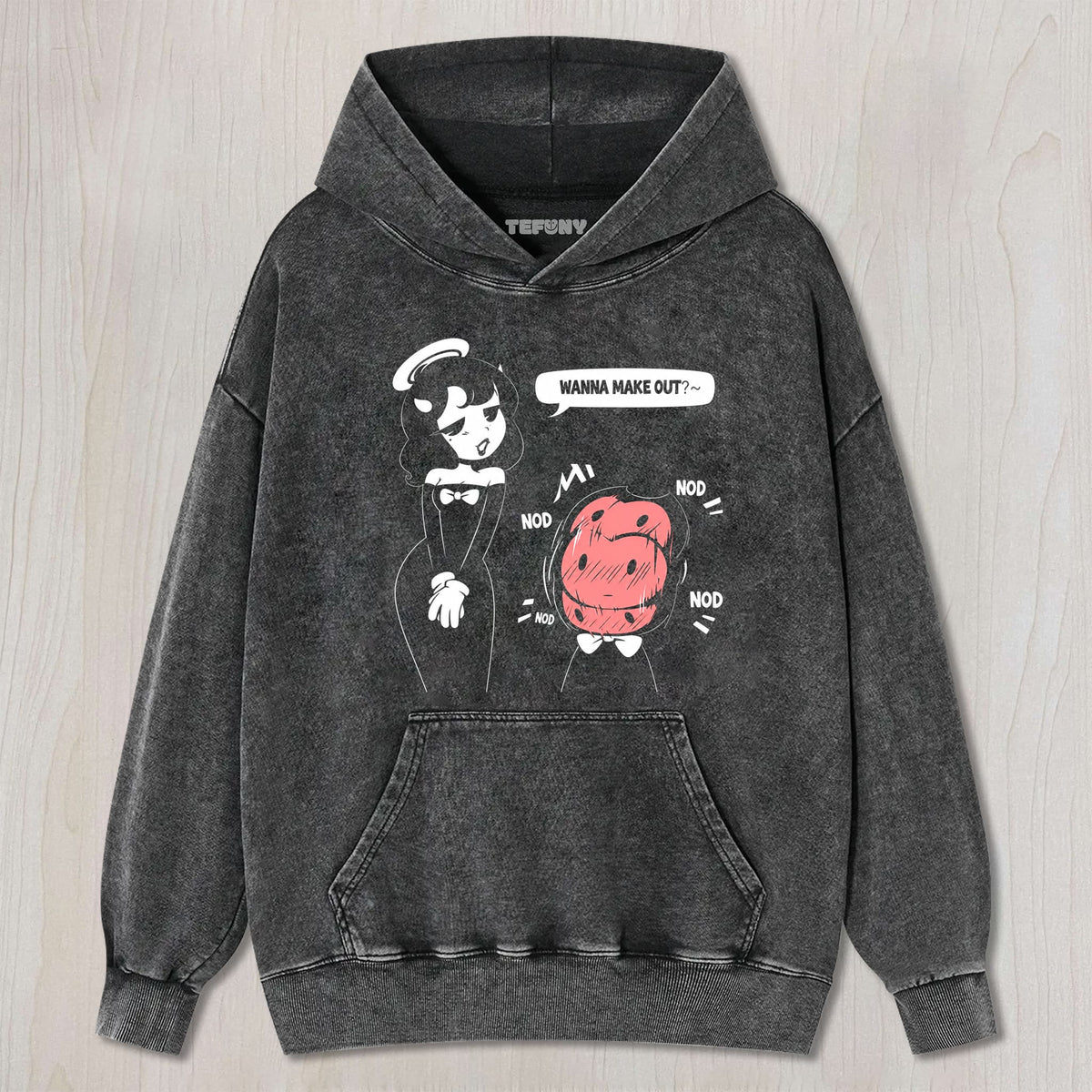 WANNA MAKE OUT UNISEX TEE, TANK TOP, LAYERED LS, SWEATSHIRT & HOODIE