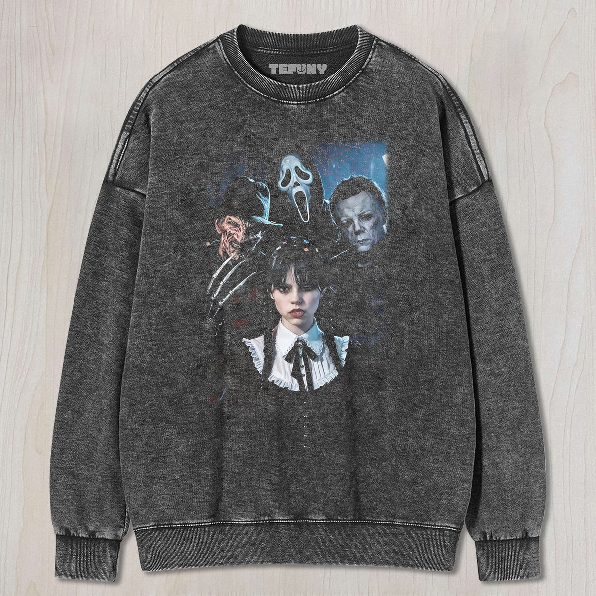 WEDNESDAY AND HORROR UNISEX TEE, TANK TOP, LAYERED LS, SWEATSHIRT & HOODIE