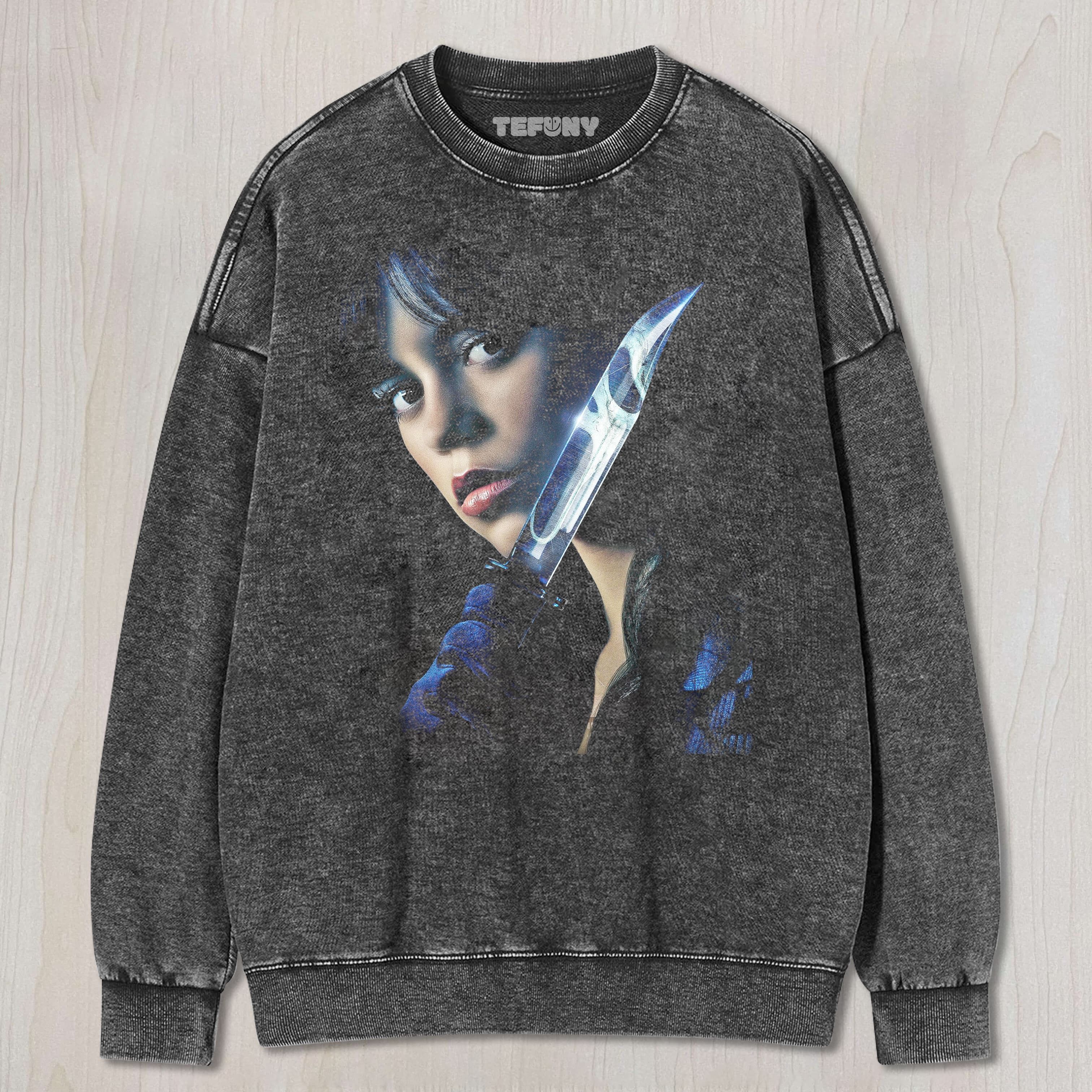 WEDNESDAY AND SCREAM KNIFE TEE & SWEAT & HOOD