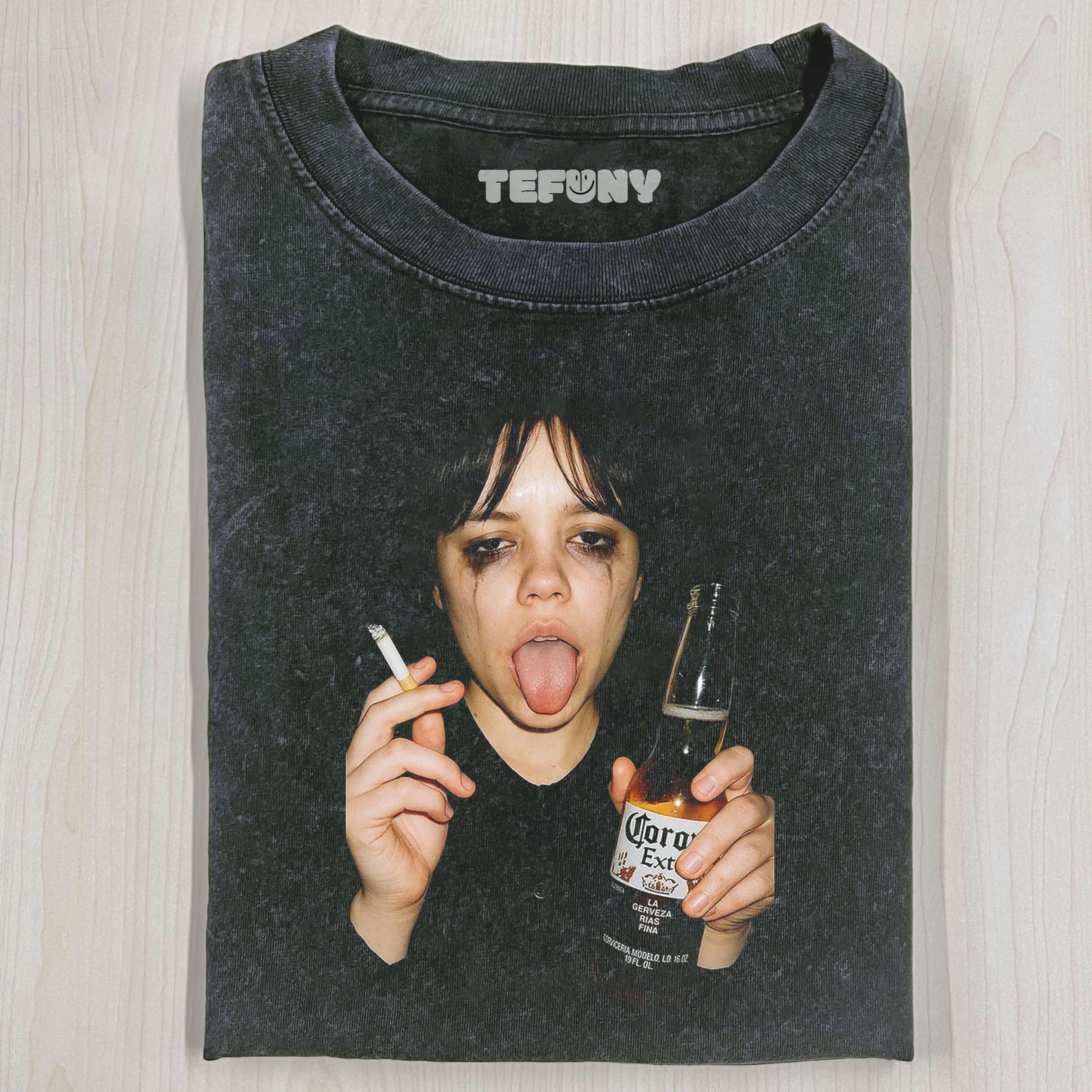 WEDNESDAY S2 ADDAMS THEMED T-SHIRT V1