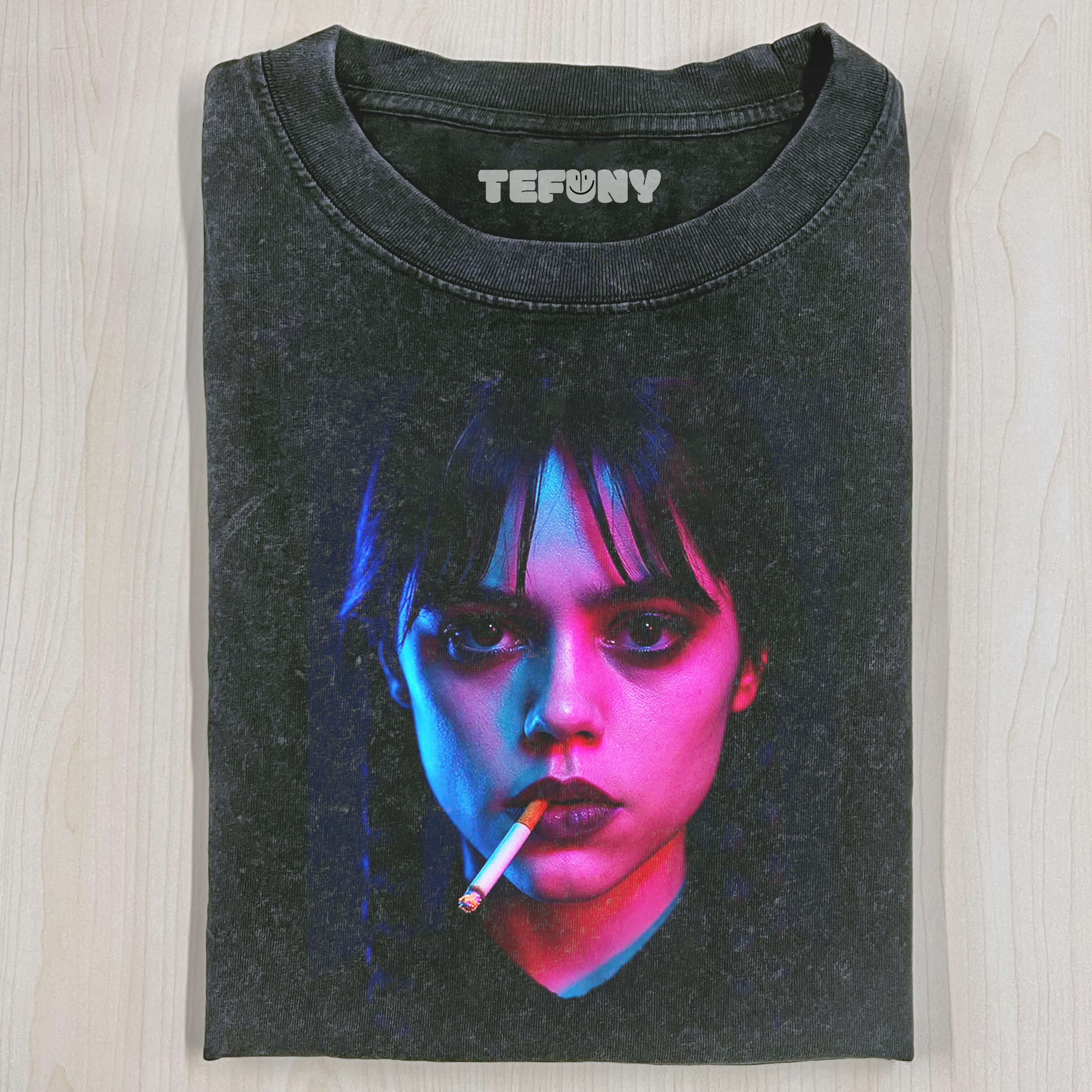WEDNESDAY S2 ADDAMS THEMED T-SHIRT V4