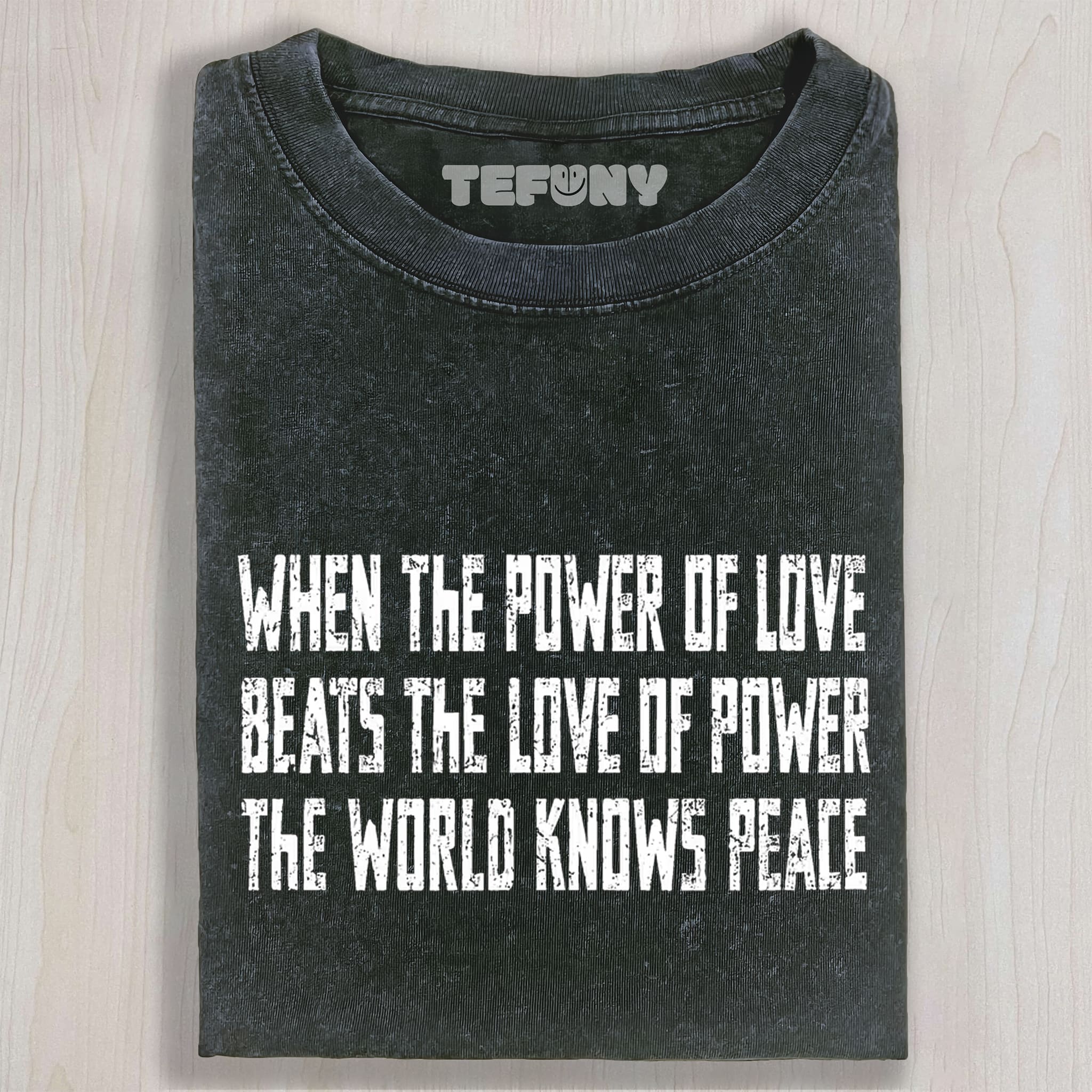 WHEN LOVE BEATS POWER V5 UNISEX TEE, TANK TOP, LAYERED LS, SWEATSHIRT & HOODIE
