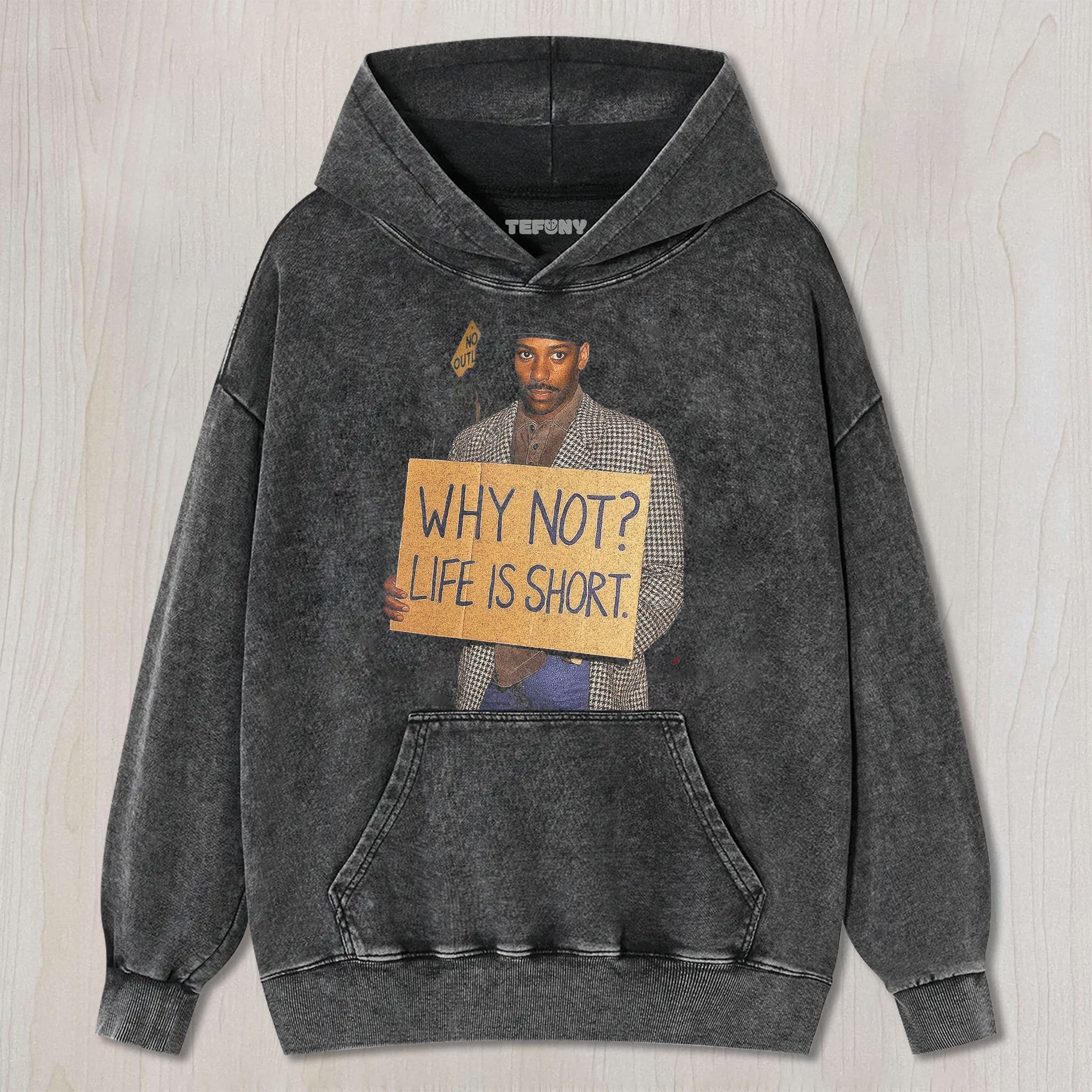 WHY NOT LIFE IS SHORT UNISEX TEE, TANK TOP, LAYERED LS, SWEATSHIRT & HOODIE