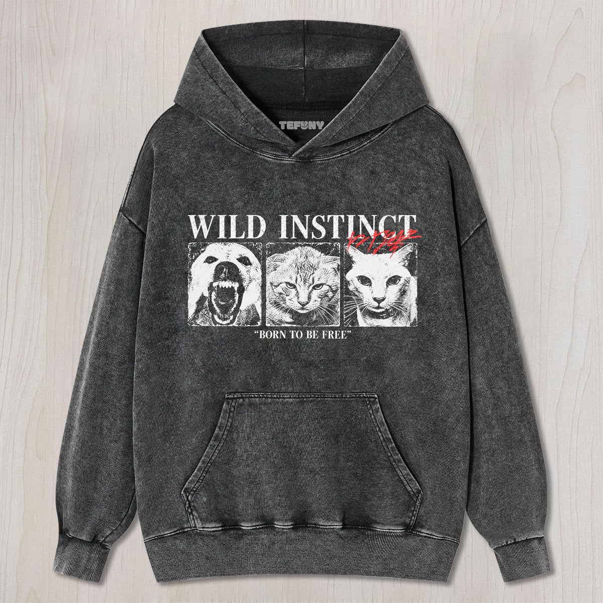 WILD INSTINCT PET MEME UNISEX TEE, TANK TOP, LAYERED LS, SWEATSHIRT & HOODIE