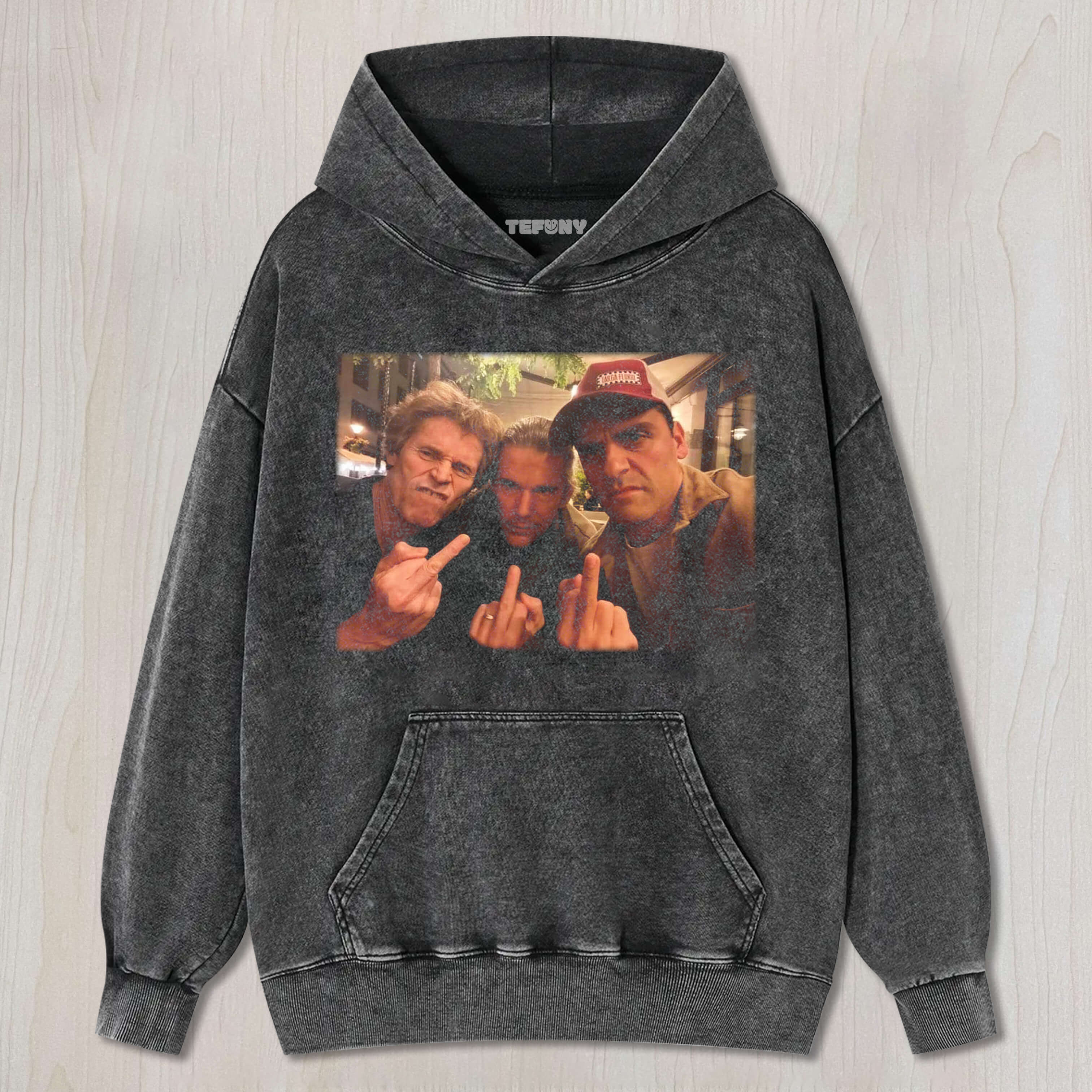 WILLEM DAFOE, ETHAN HAWKE, AND OSCAR ISAAC TEE & SWEAT & HOOD