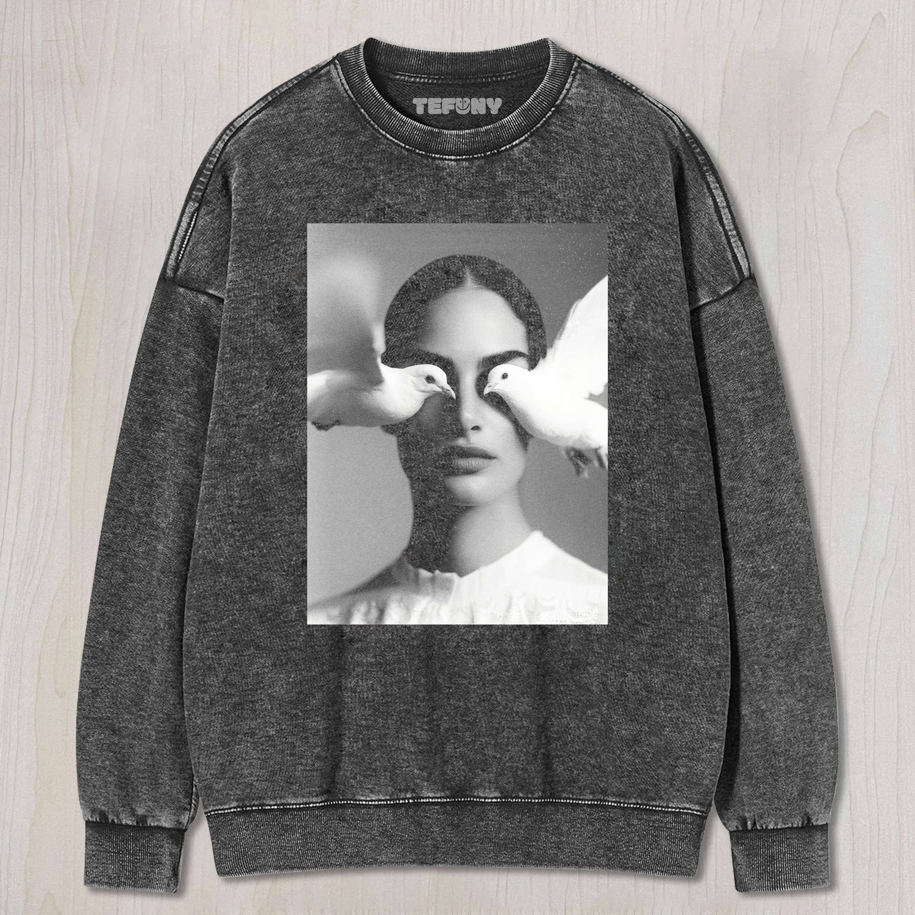 WOMAN AND DOVE T-SHIRT & LONG SLEEVES & HOODIES