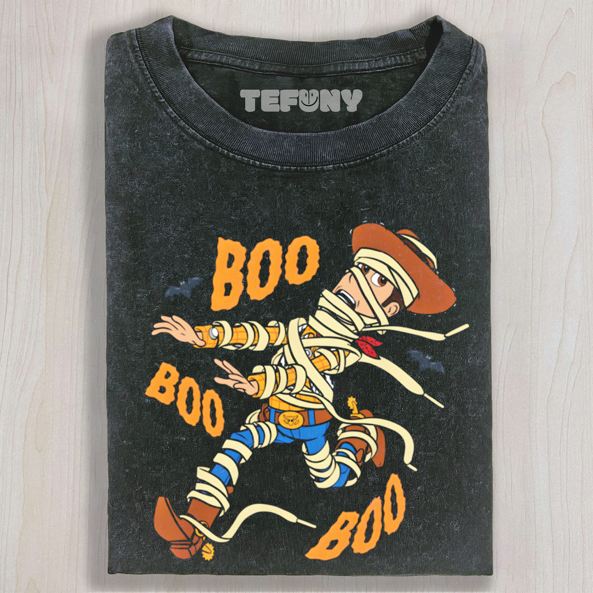 WOODY BOO HALLOWEEN UNISEX TEE, TANK TOP, LAYERED LS, SWEATSHIRT & HOODIE