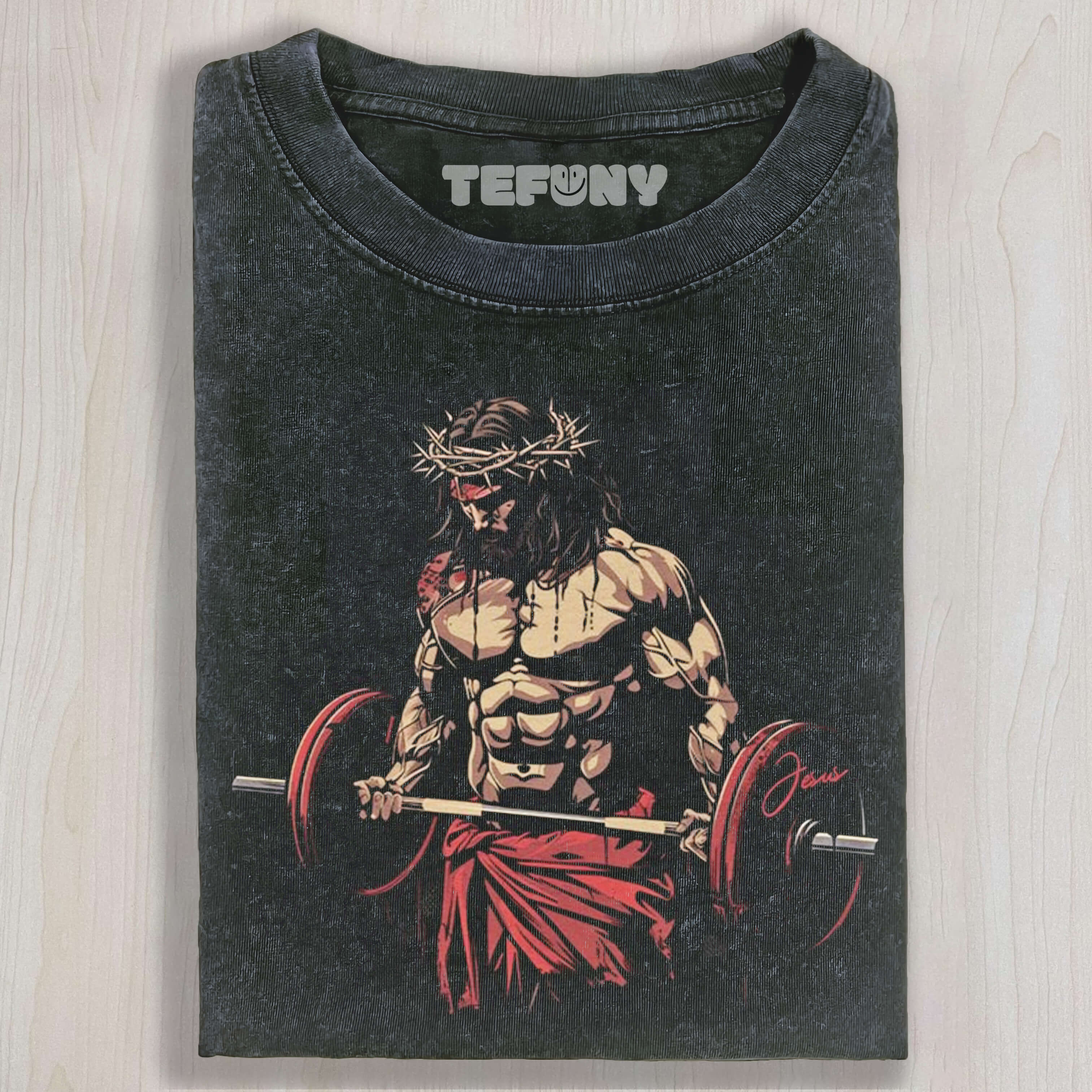 WORKOUT GYM JESUS TEE & SWEAT & HOOD