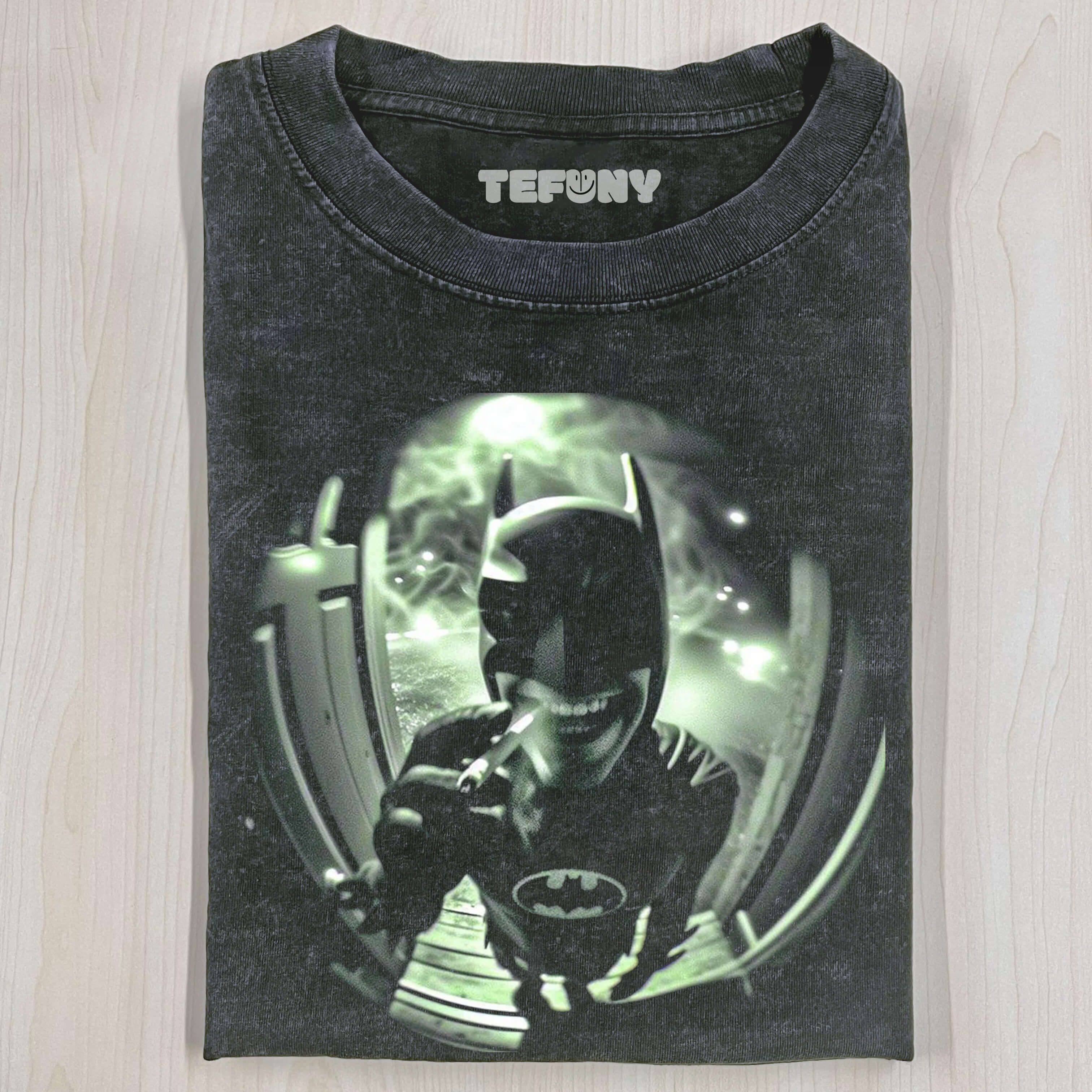 Washed Cotton Batman T-Shirt