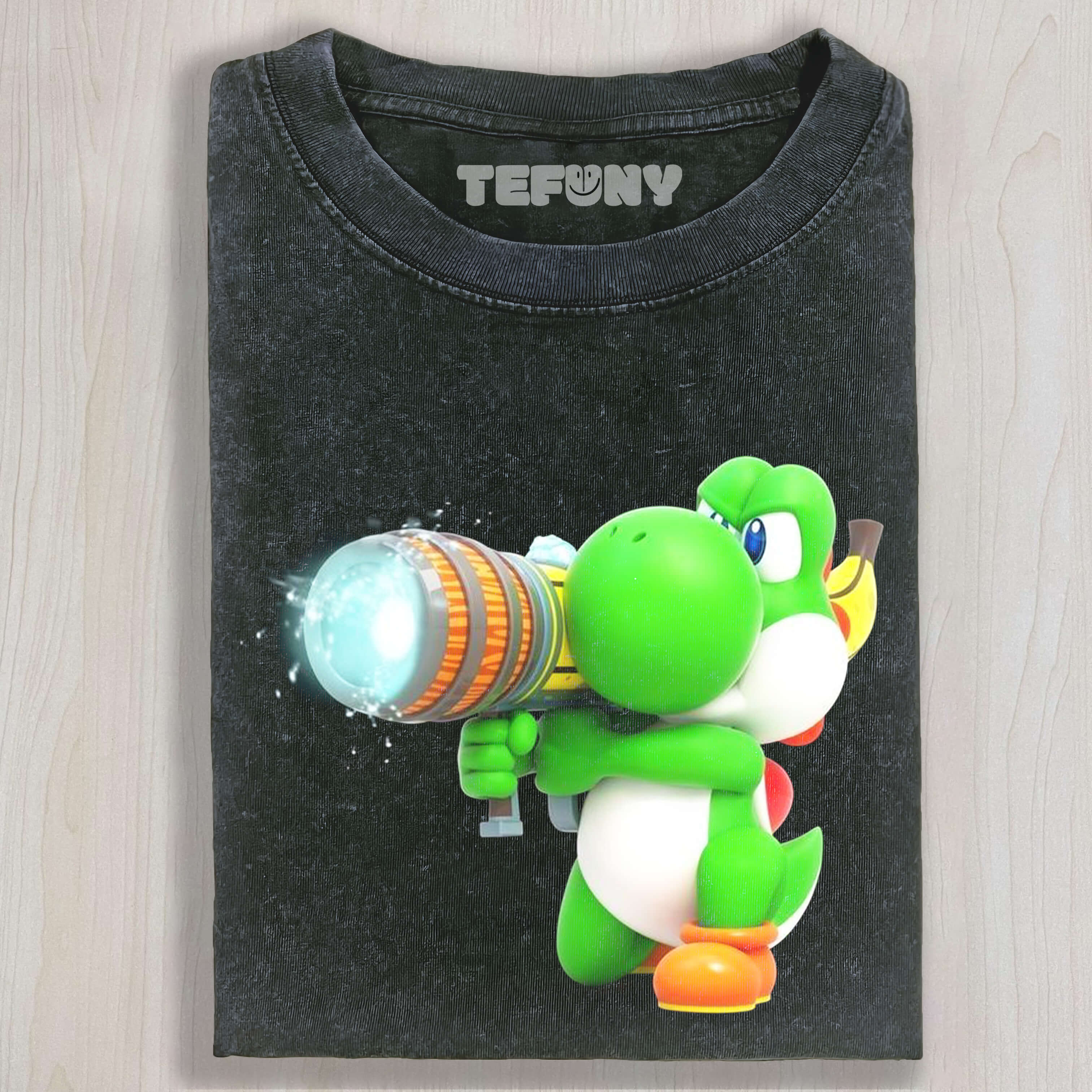 YOSHI CARRYING WEAPONS T-SHIRT