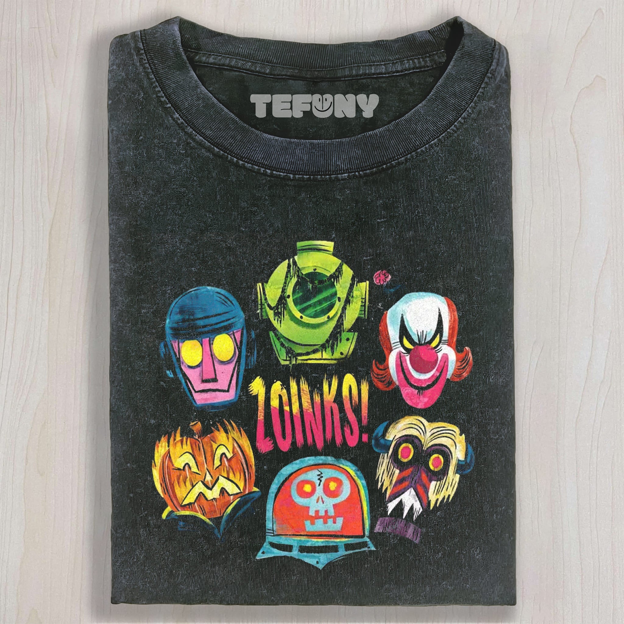 ZOINKS SCOOBY-DOO VILLAIN MASKS UNISEX TEE, TANK TOP, LAYERED LS, SWEATSHIRT & HOODIE