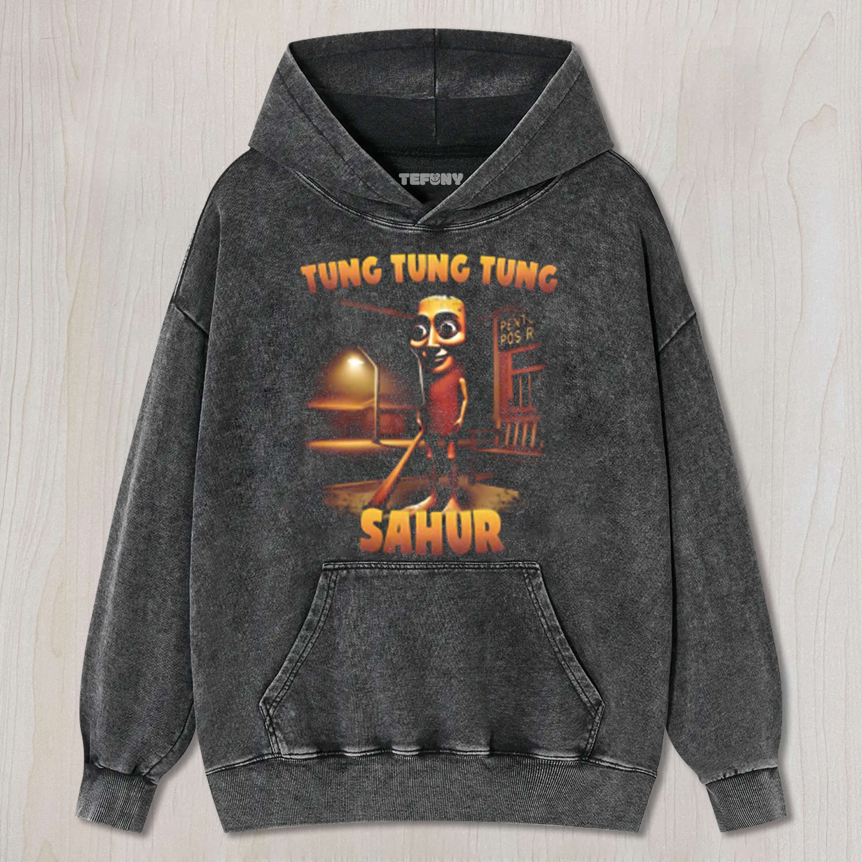 TUNG TUNG SAHUR – ITALIAN BRAINROT PATROL TEE & SWEAT & HOOD