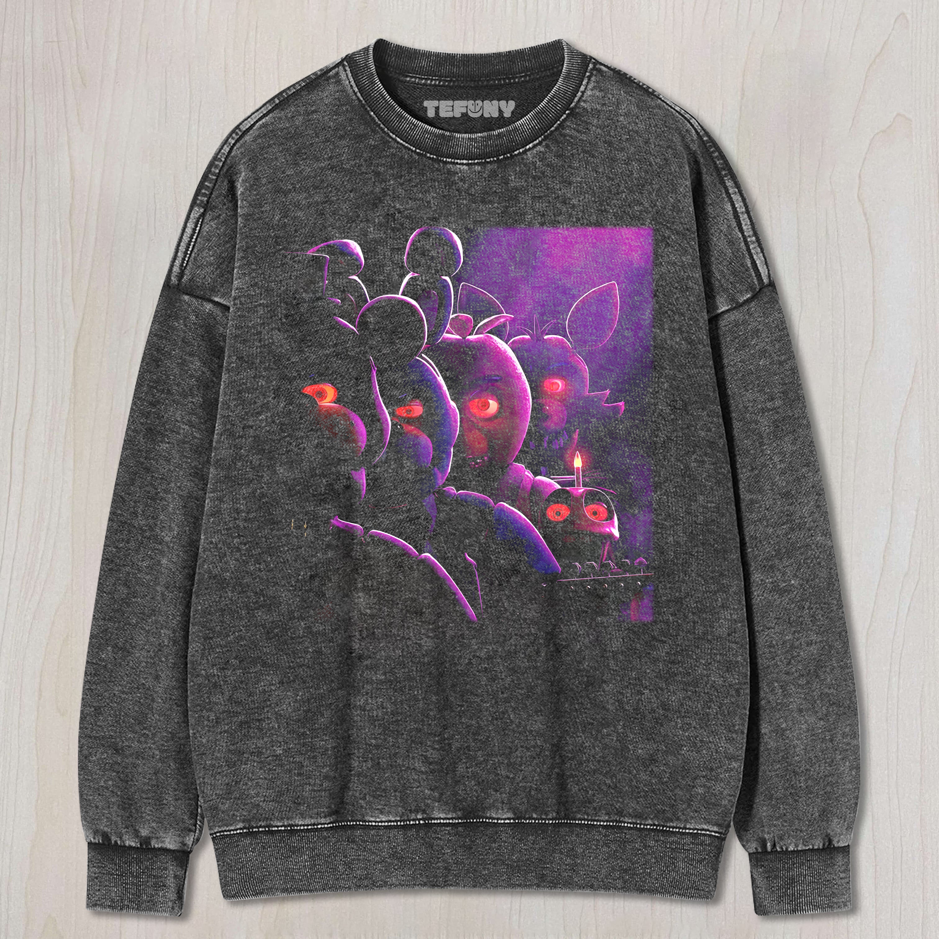 FIVE NIGHTS AT FREDDY'S 2 FNAF 2 V19 TEE & SWEAT & HOOD