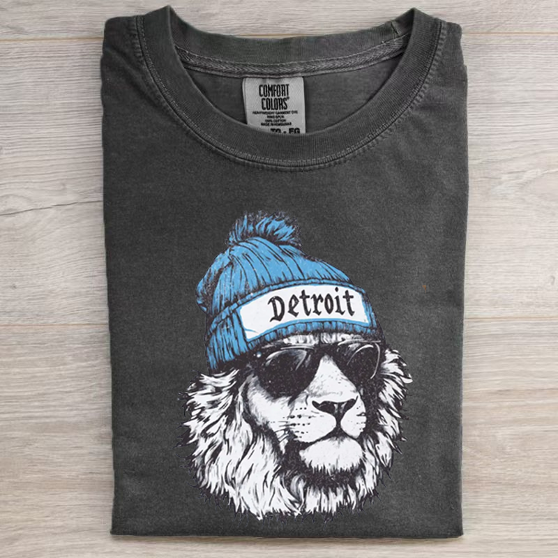 DETROIT FOOTBALL UNISEX T-SHIRT V6