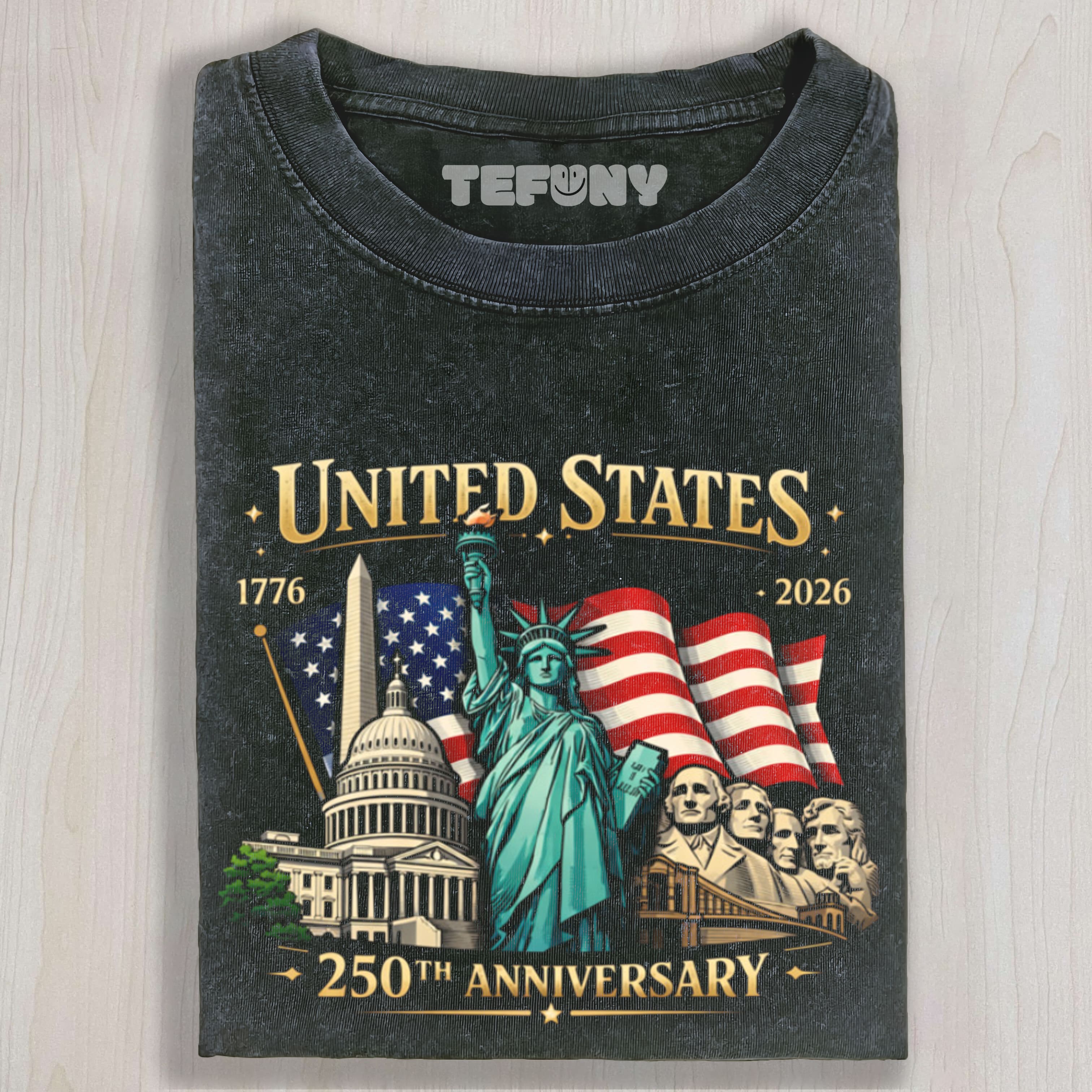 1776-2026-PATRIOTIC UNISEX TEE, TANK TOP, LAYERED LS, SWEATSHIRT & HOODIE