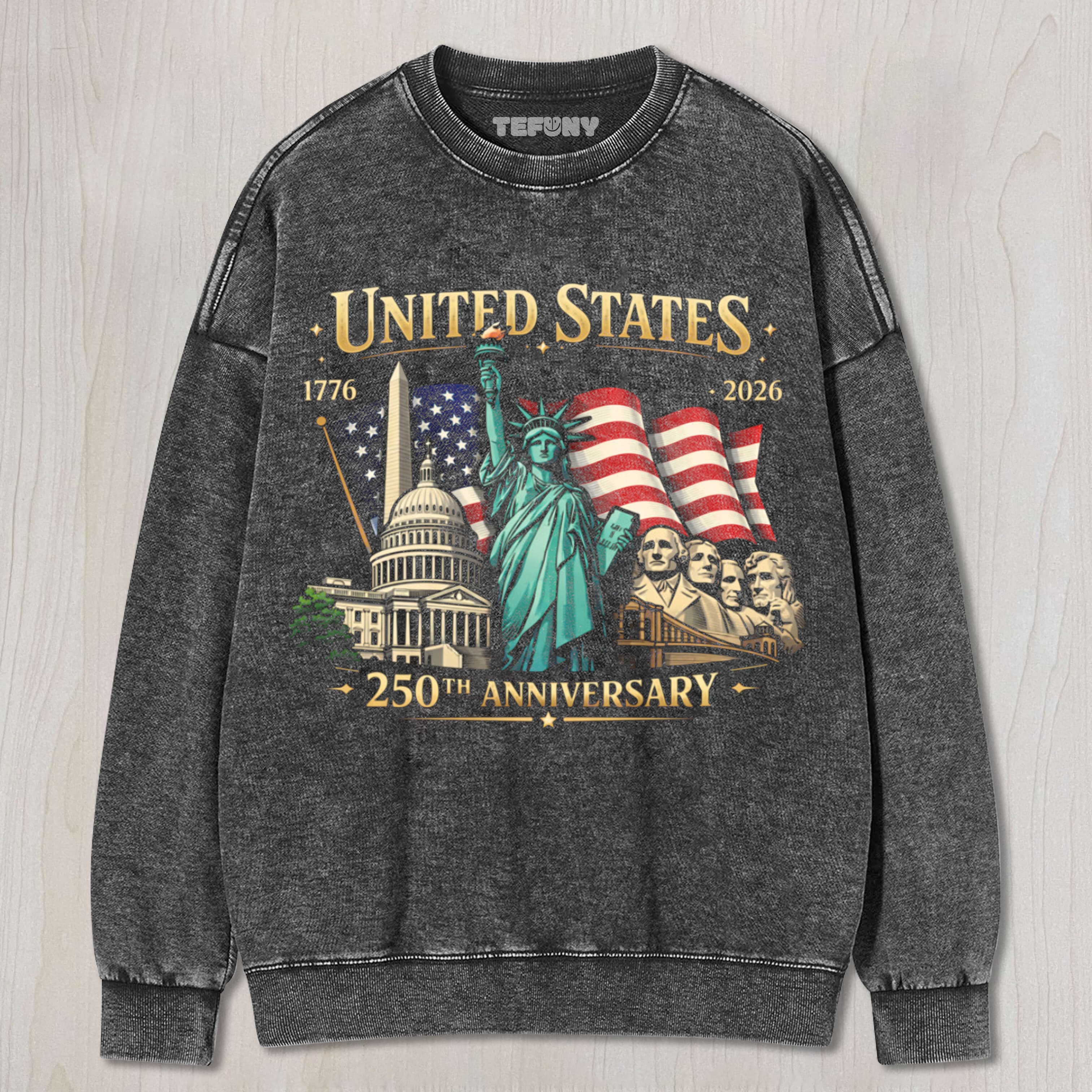 1776-2026-PATRIOTIC UNISEX TEE, TANK TOP, LAYERED LS, SWEATSHIRT & HOODIE