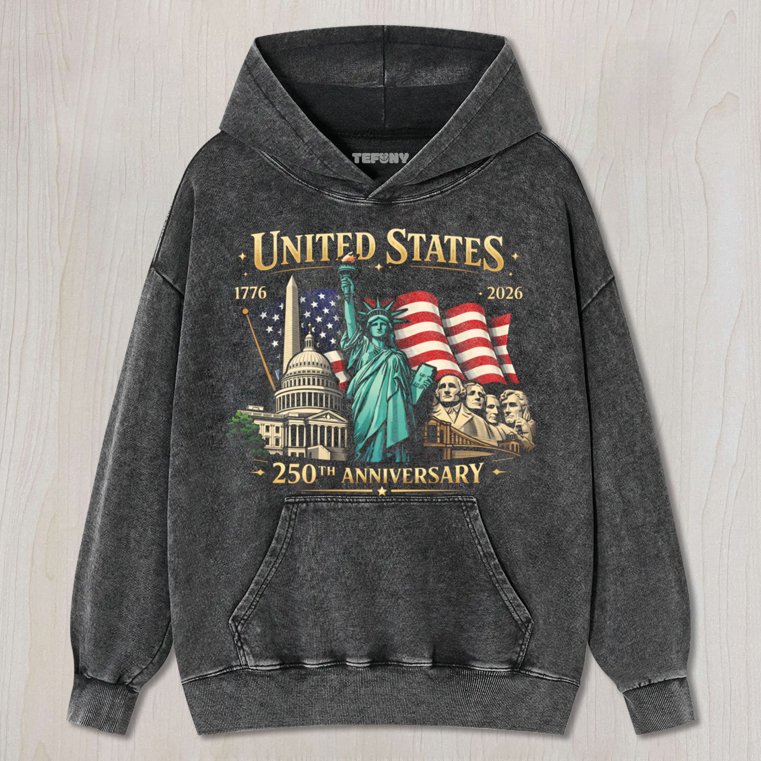 1776-2026-PATRIOTIC UNISEX TEE, TANK TOP, LAYERED LS, SWEATSHIRT & HOODIE