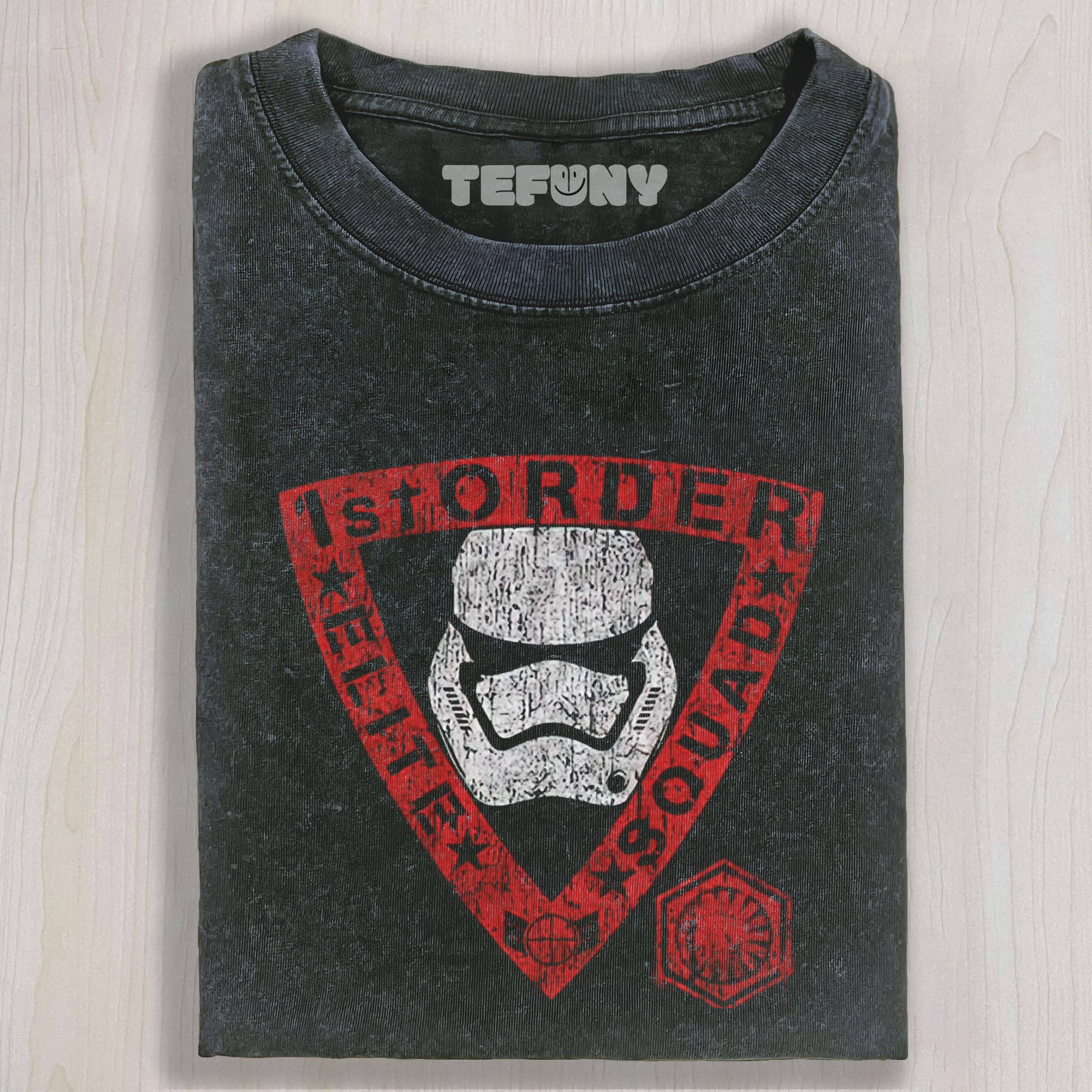 1ST ORDER ELITE SQUAD STORMTROOPER VINTAGE WASHED TEE & SWEAT & HOOD