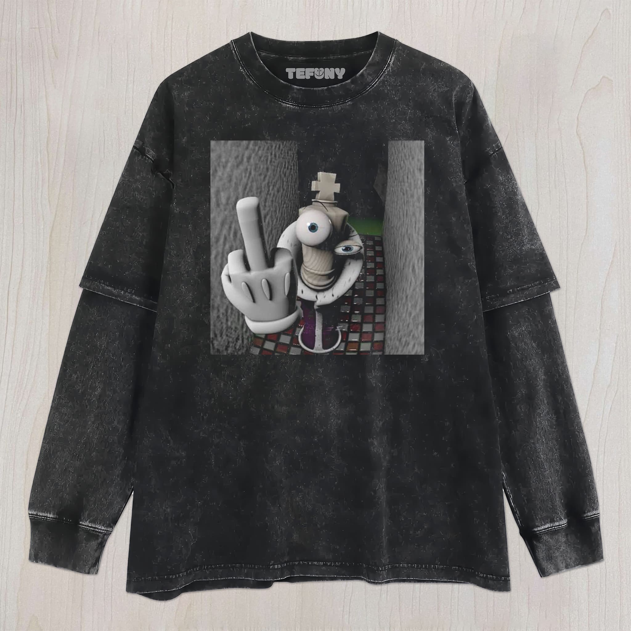 THE AMAZING DIGITAL CIRCUS KINGER UNISEX TEE, TANK TOP, LAYERED LS, SWEATSHIRT & HOODIE