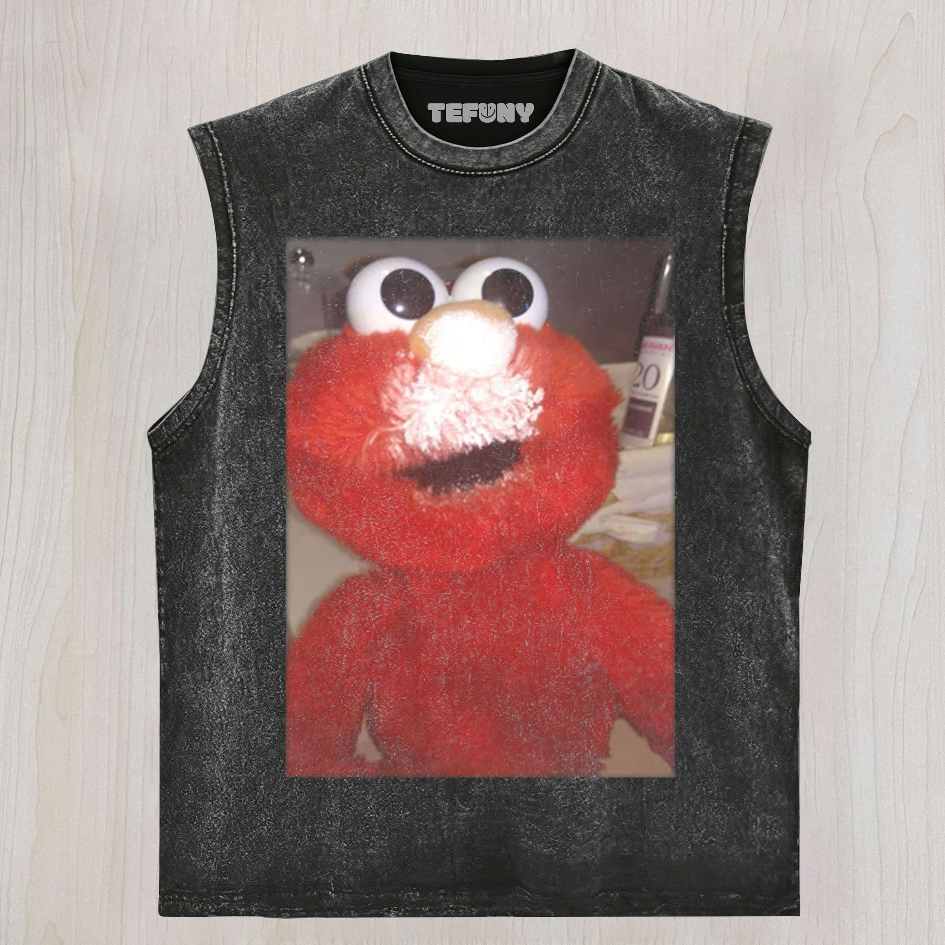ELMO WHITE POWDER TANK TOP