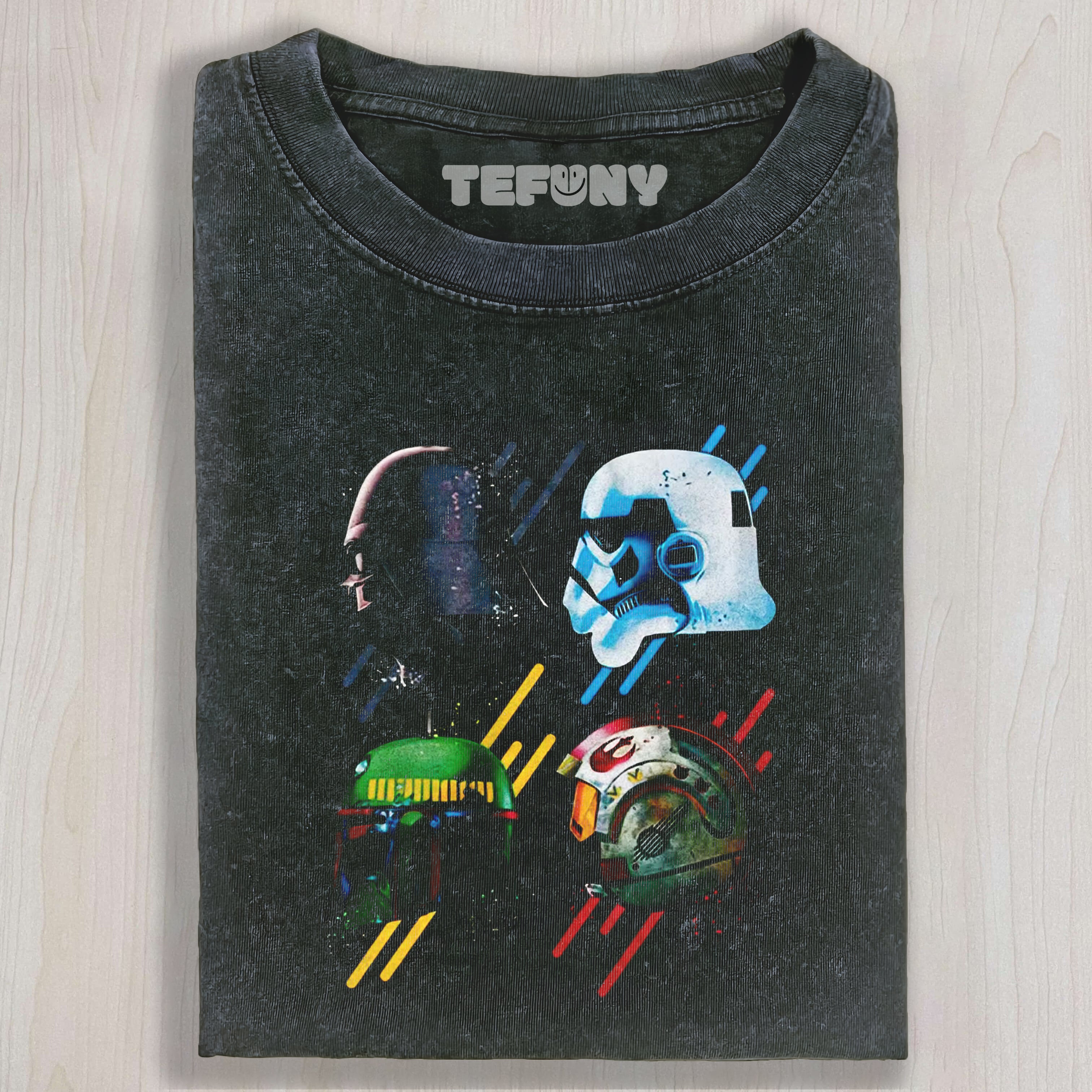 ICONIC HELMETS WASHED TEE & SWEAT & HOOD
