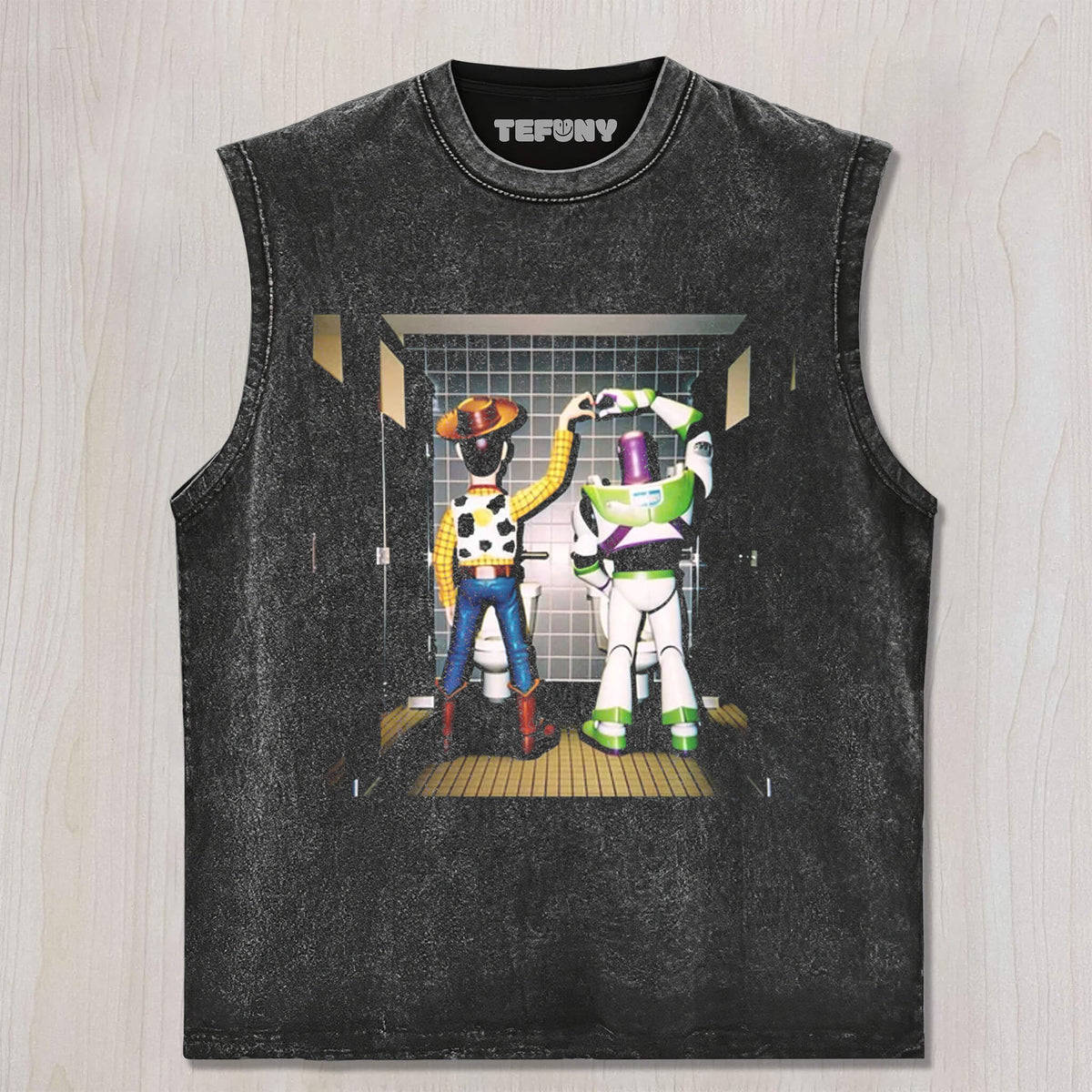 WOODY & BUZZ LIGHTYEAR SHOWING LOVE TEE & SWEAT & HOOD
