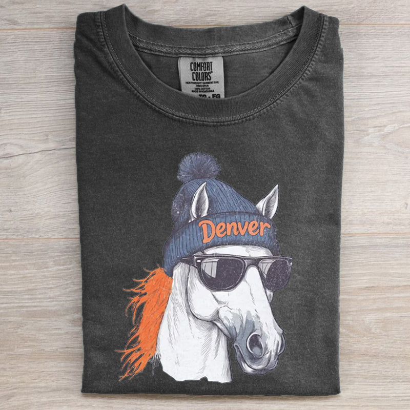 DENVER FOOTBALL MASCOT T-SHIRT