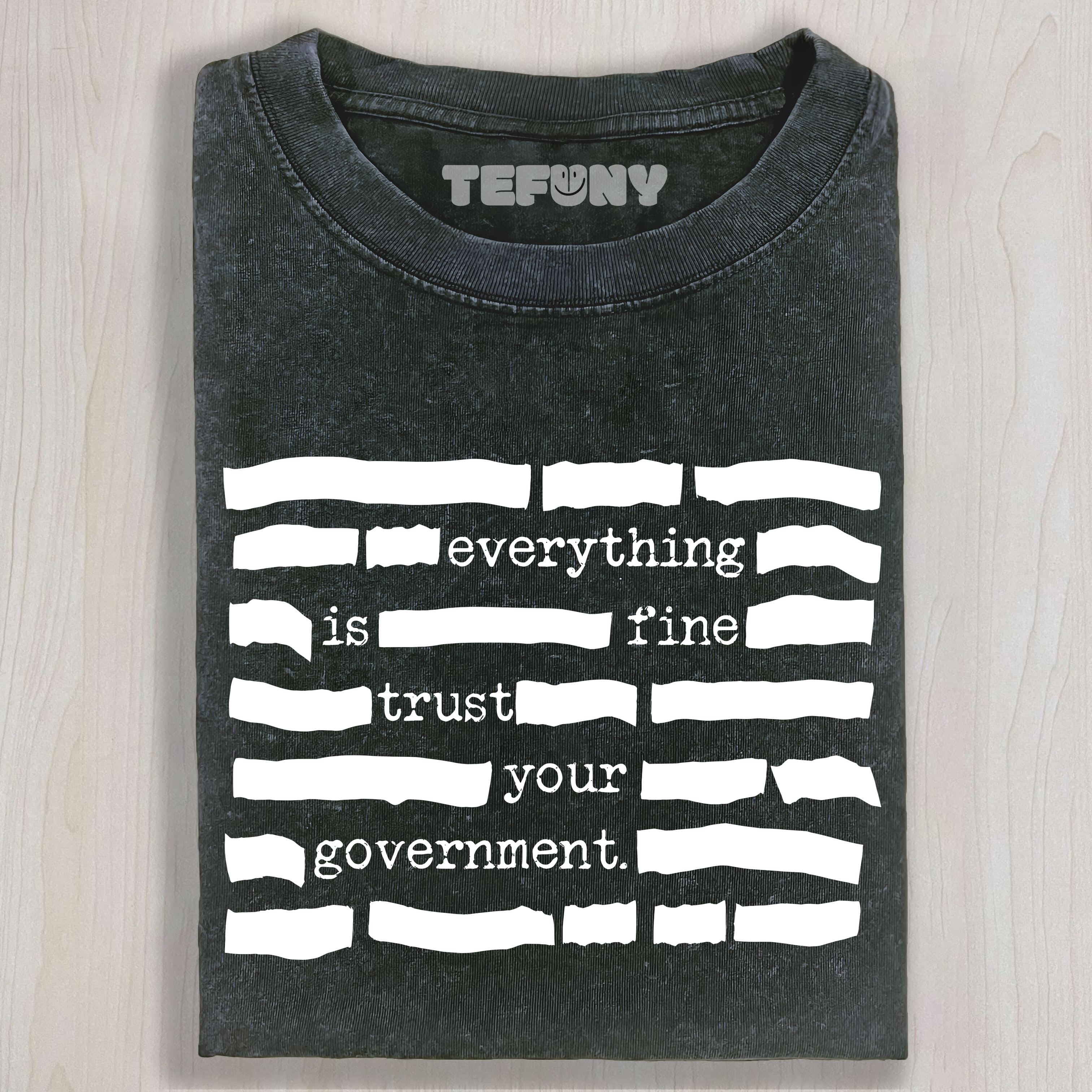 FUNNY MEME EVERYTHING IS FINE UNISEX TEE, TANK TOP, LAYERED LS, SWEATSHIRT & HOODIE