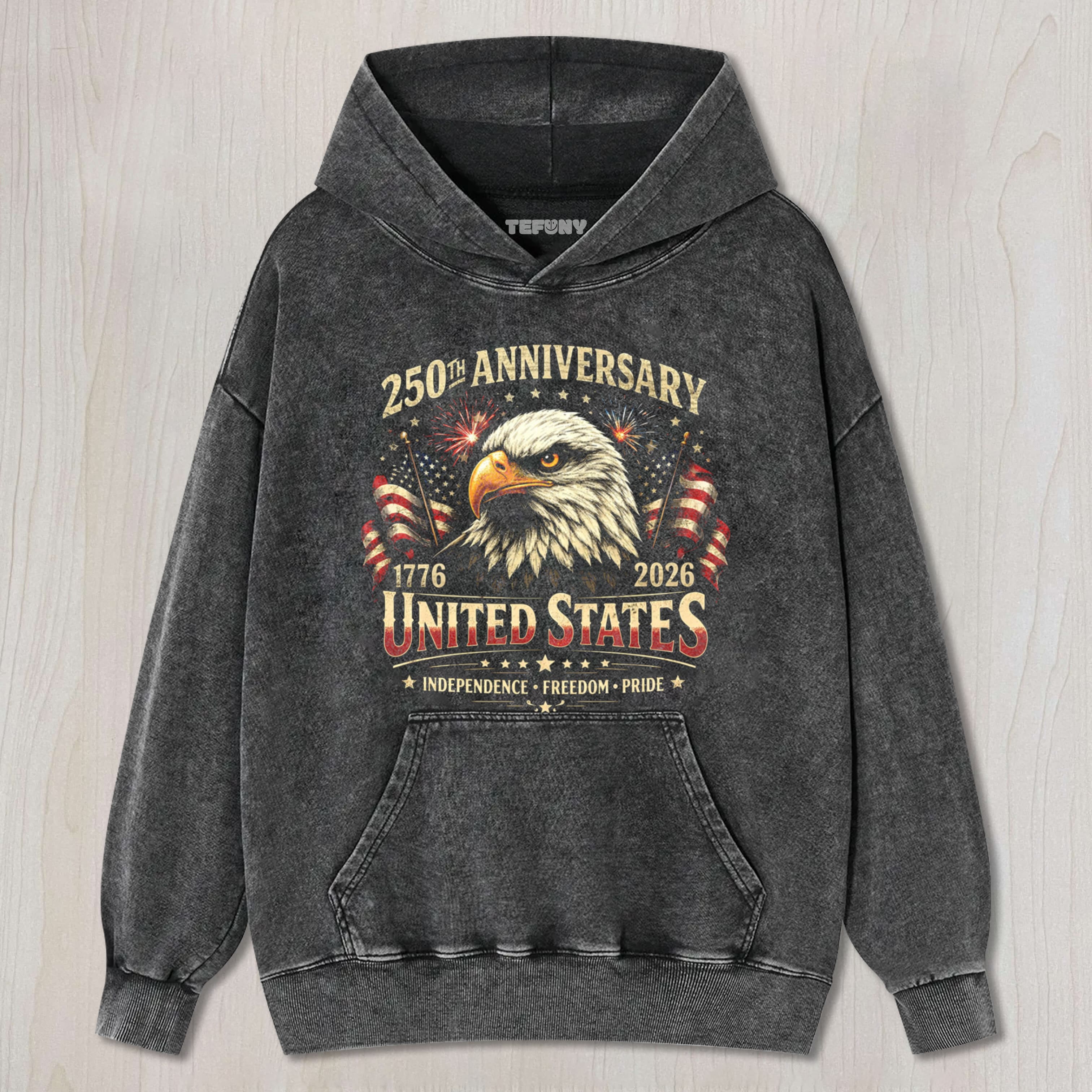 250-YEARS-ANNIVERSARY-USA-AMERICAN-FLAG UNISEX TEE, TANK TOP, LAYERED LS, SWEATSHIRT & HOODIE
