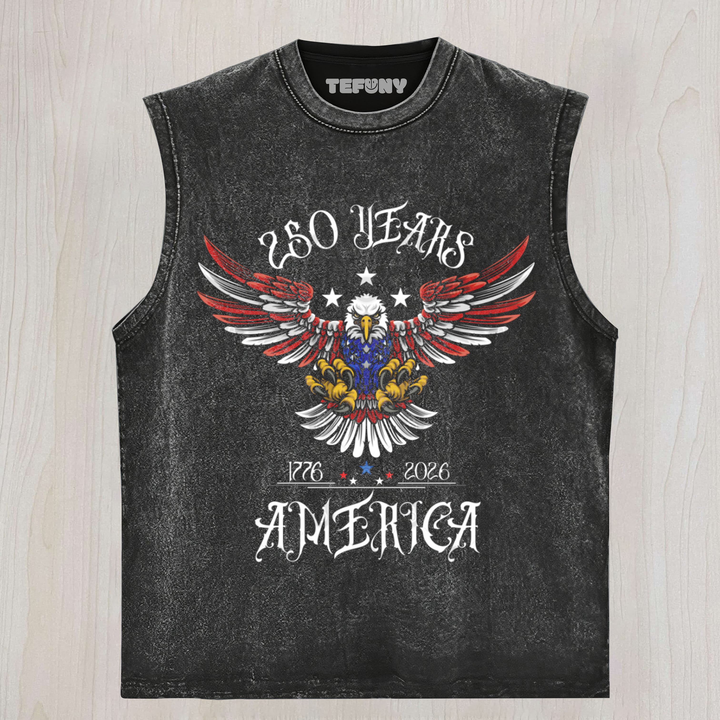 250 YEARS AMERICA 1776s-2026s UNISEX TEE, TANK TOP, LAYERED LS, SWEATSHIRT & HOODIE