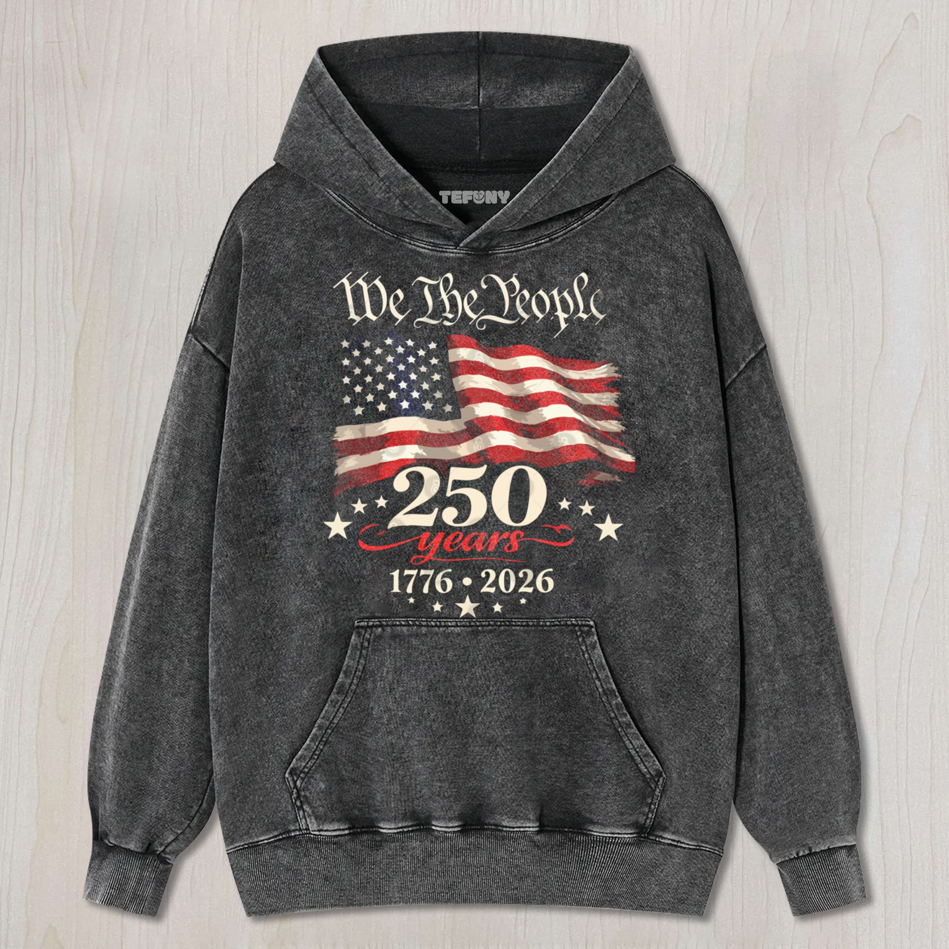 250 YEARS OF INDEPENDENCE AMERICA 250TH YEARS ANNIVERSARY UNISEX TEE, TANK TOP, LAYERED LS, SWEATSHIRT & HOODIE